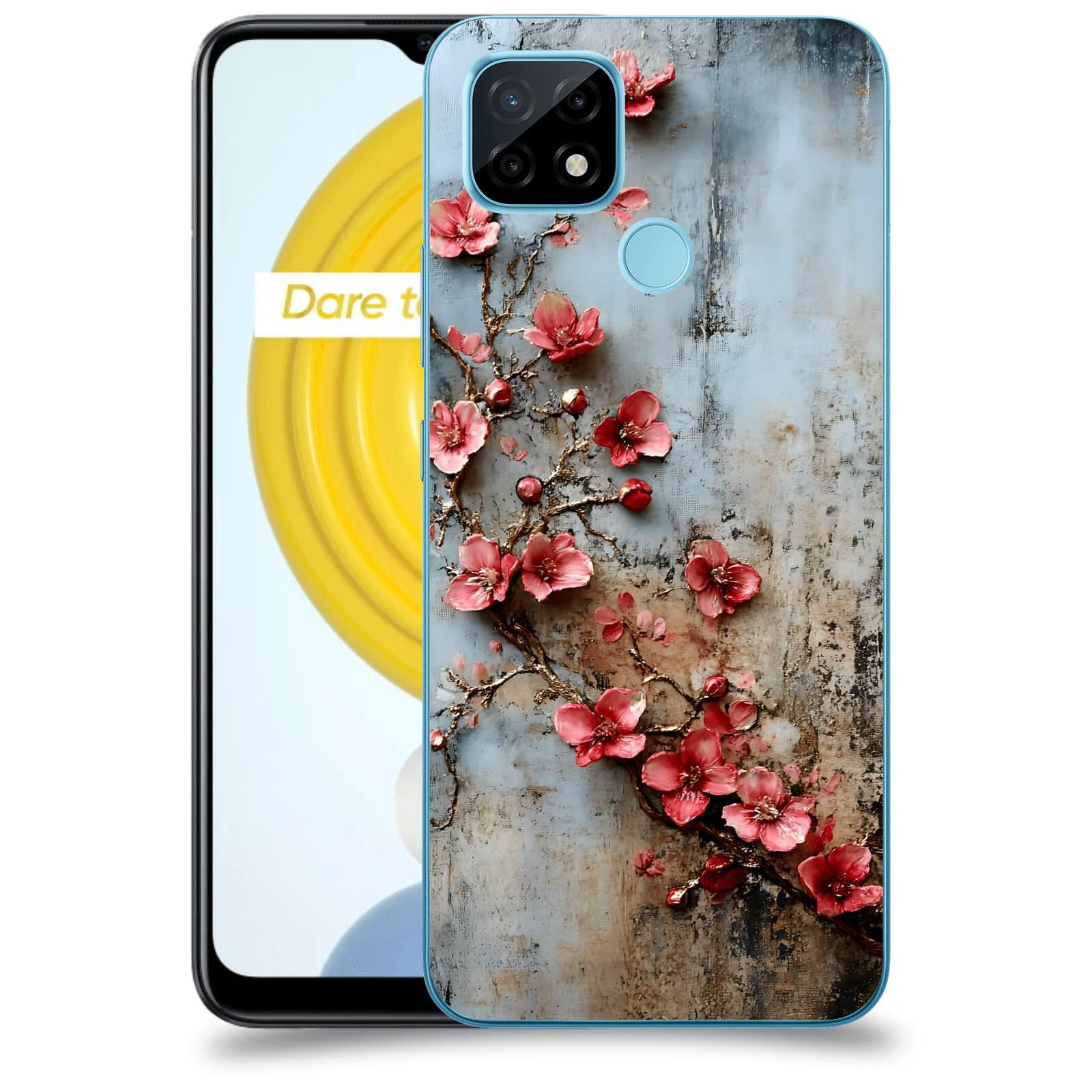ACOVER Kryt na mobil Realme C21 - Drsná krása