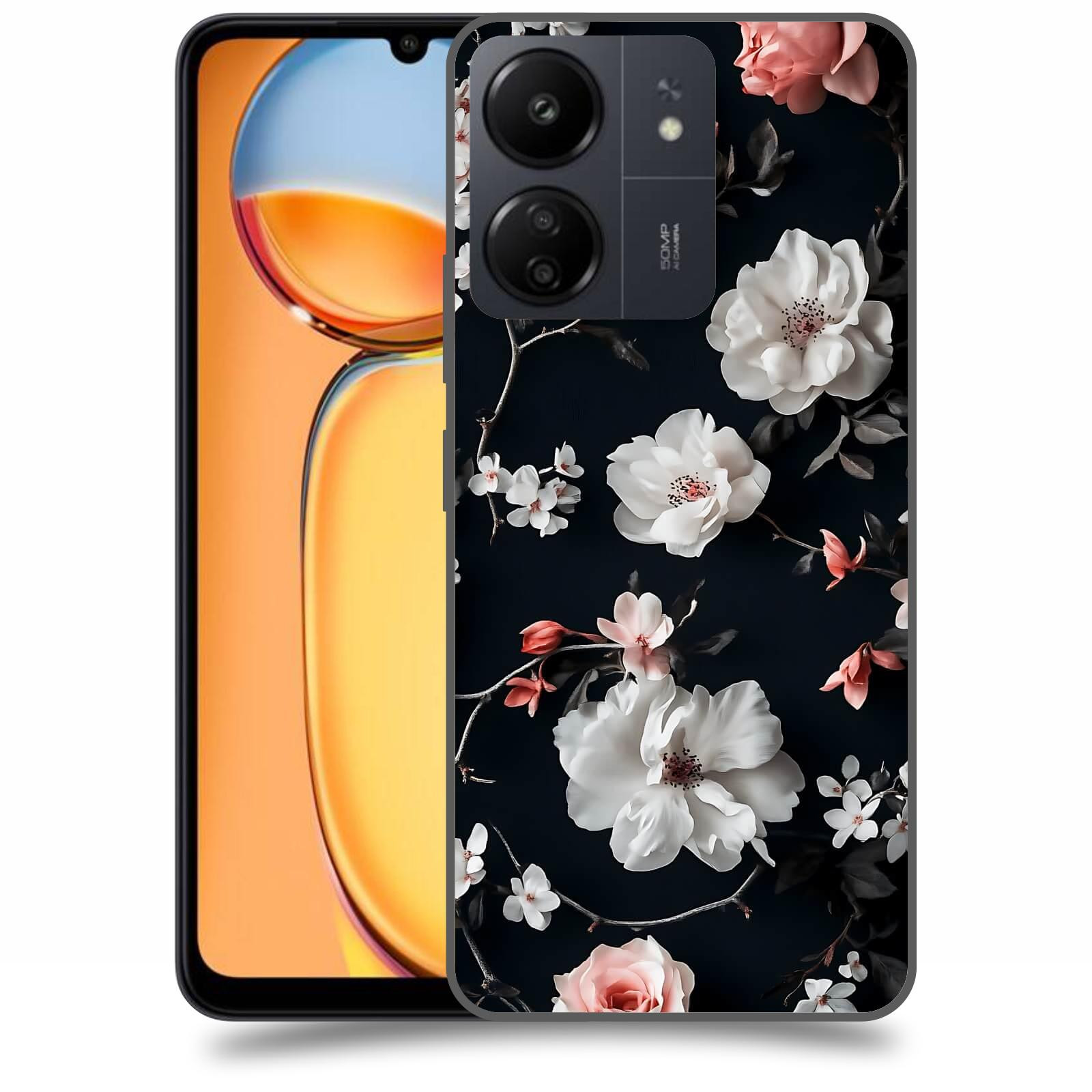 ACOVER Kryt na mobil Xiaomi Redmi 13C 4G  Elegantní kontrast