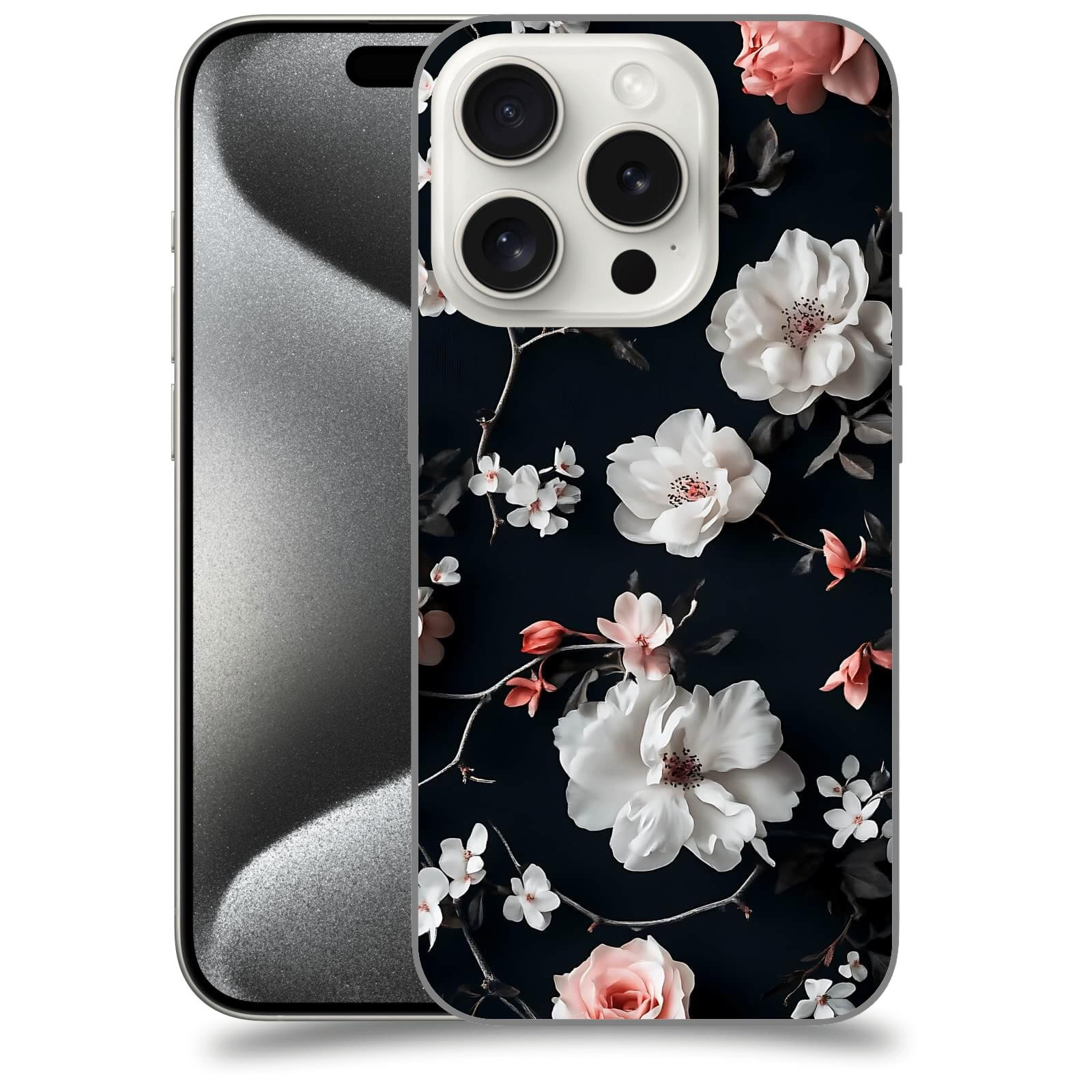 ACOVER Kryt na mobil Apple iPhone 15 pro - Elegantní kontrast