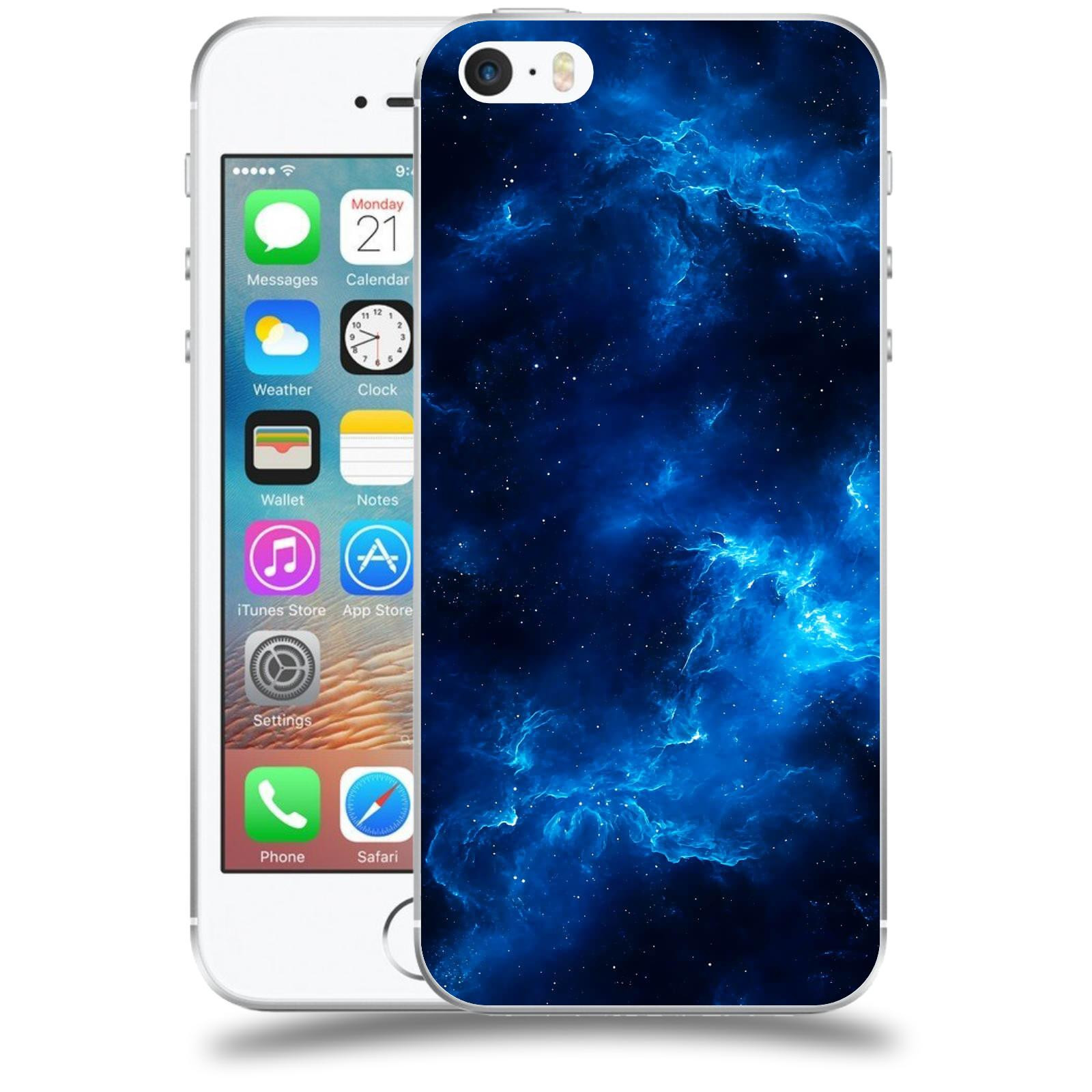 ACOVER Kryt na mobil Apple iPhone 5/5S/SE - Elektrická mlhovina