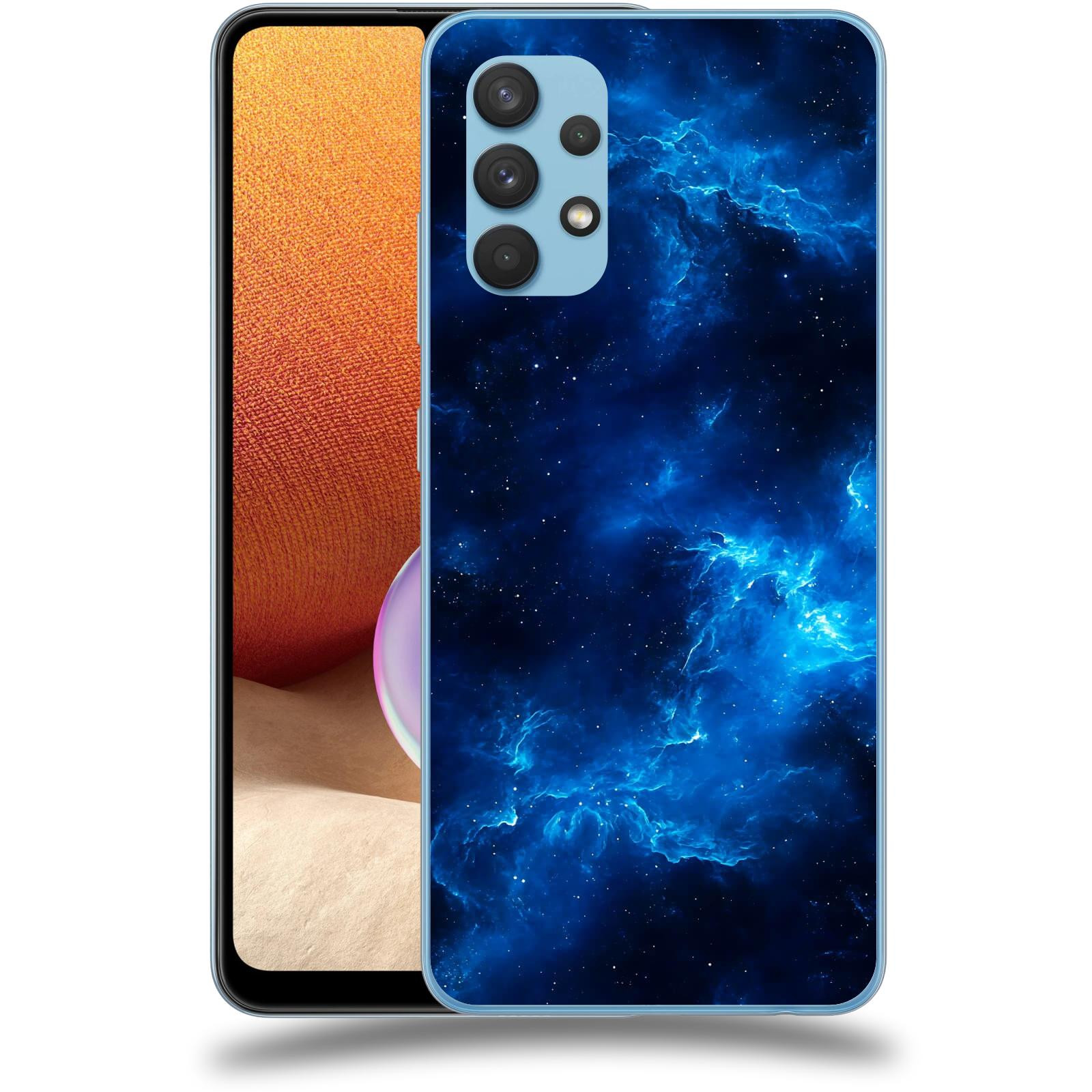 ACOVER Kryt na mobil Samsung Galaxy A32 4G SM-A325F - Elektrická mlhovina