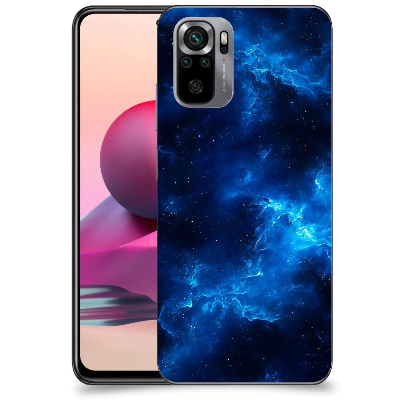 ACOVER Kryt na mobil Xiaomi Redmi Note 10S - Elektrická mlhovina