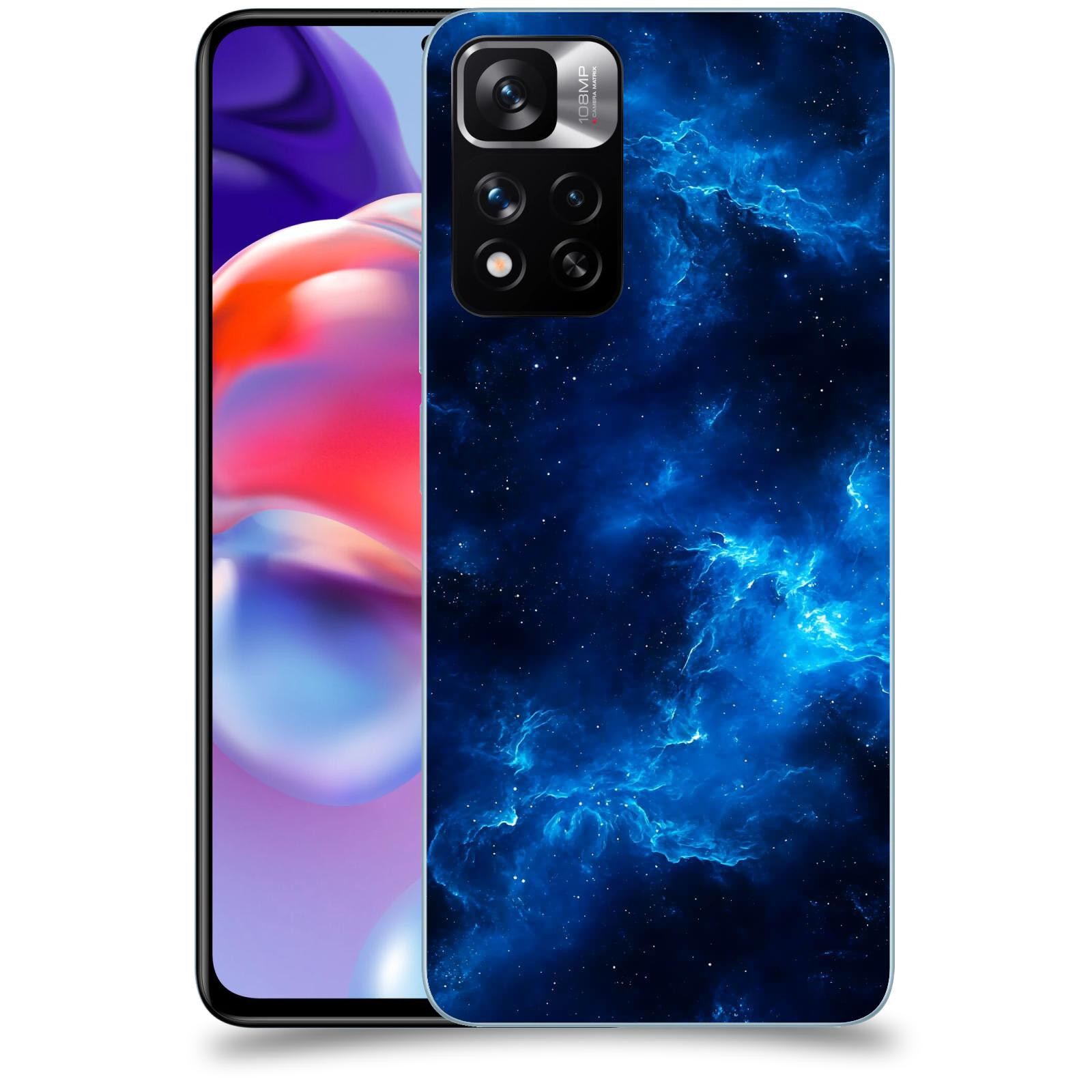 ACOVER Kryt na mobil Xiaomi Redmi Note 11 Pro+ 5G - Elektrická mlhovina