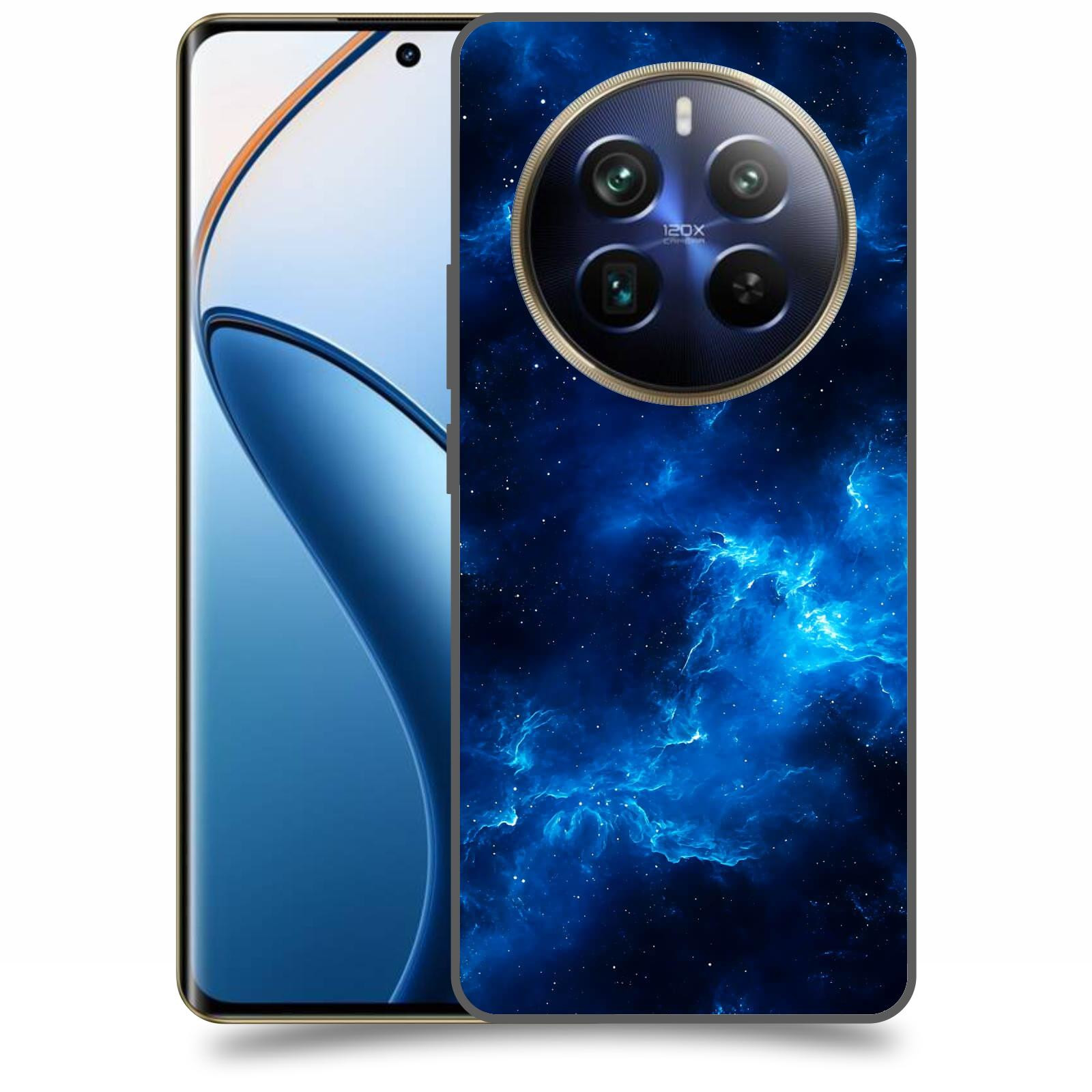 ACOVER Kryt na mobil Realme 12 pro+ 5g - Elektrická mlhovina