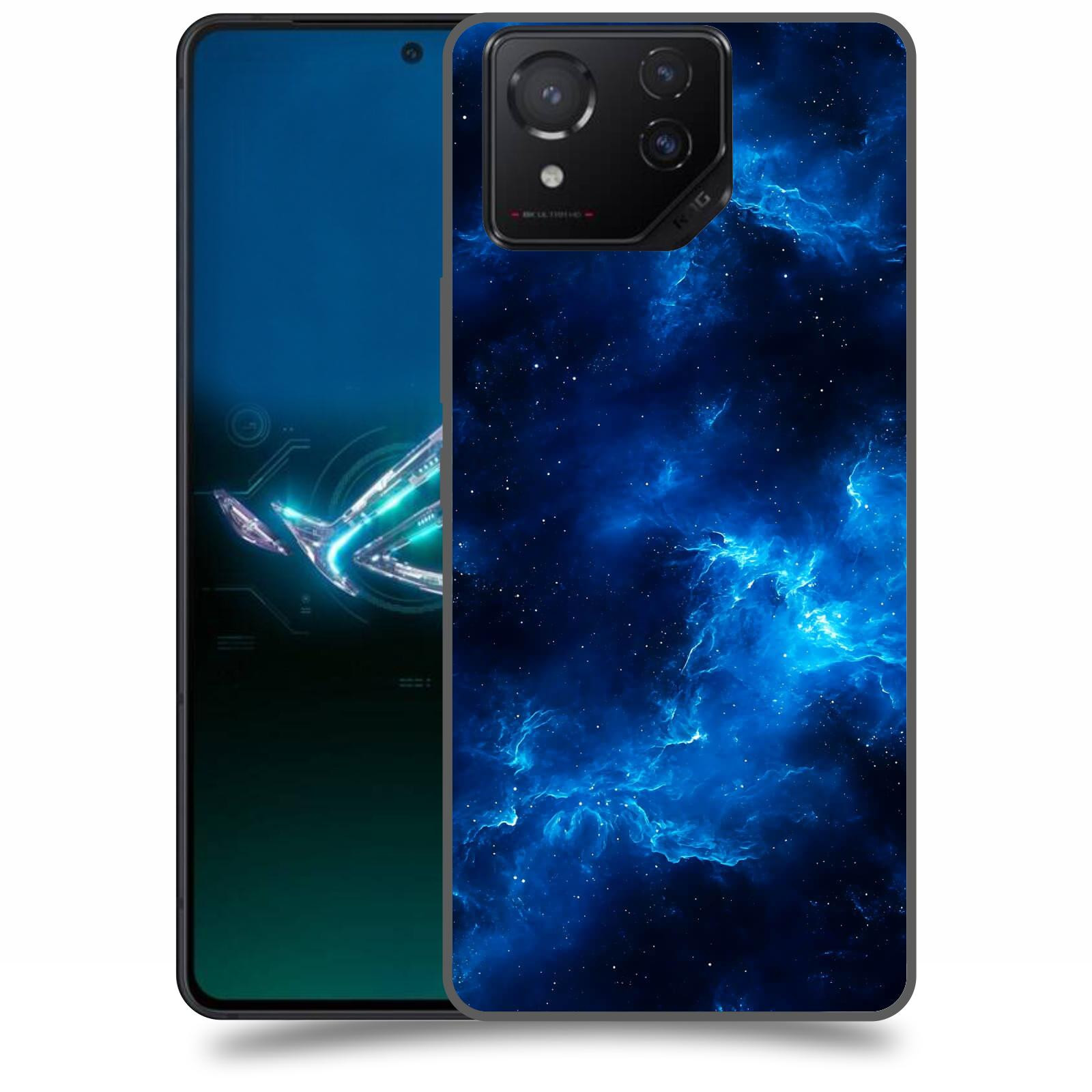 ACOVER Kryt na mobil Asus ROG Phone 8 - Elektrická mlhovina