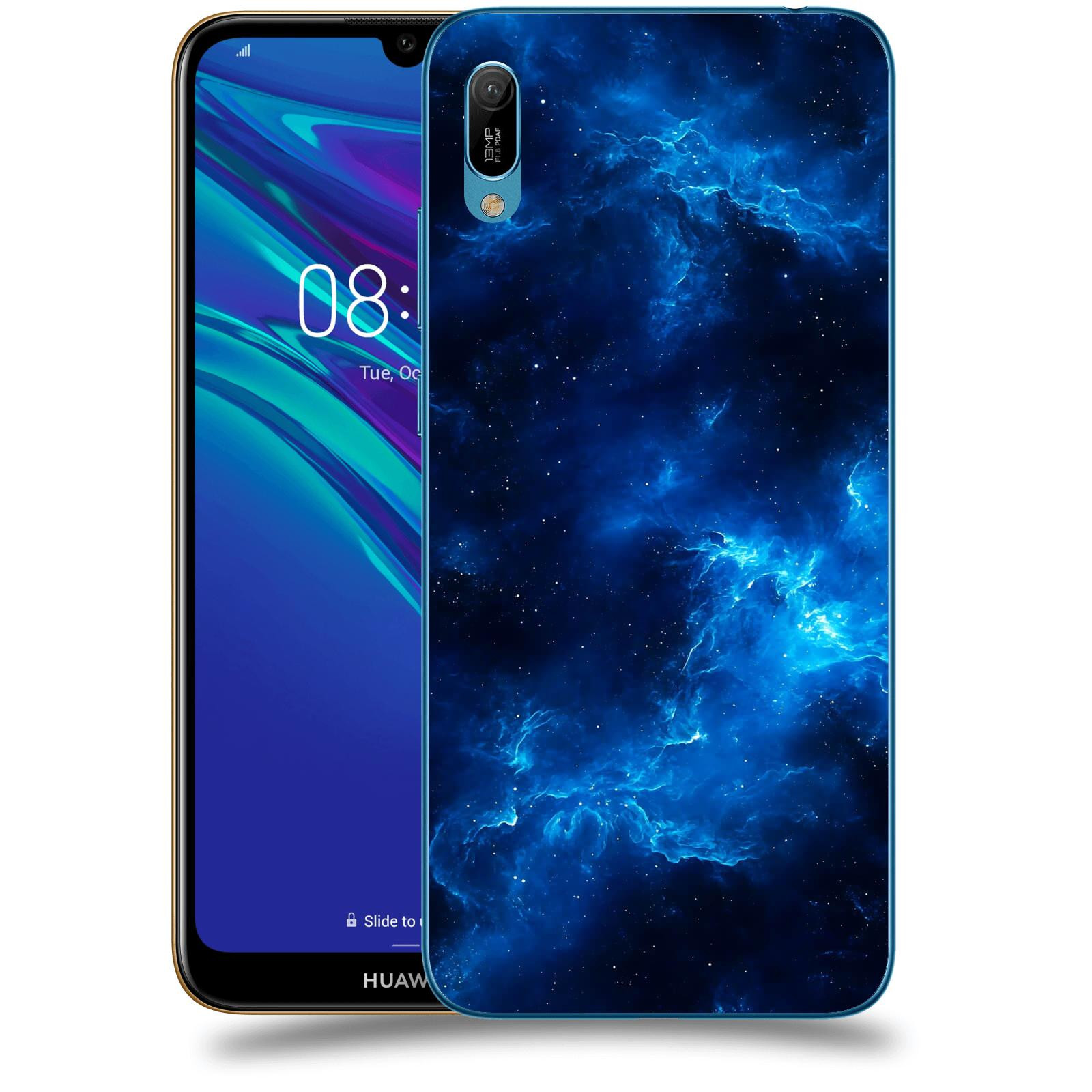 ACOVER Kryt na mobil Huawei Y6 2019 - Elektrická mlhovina