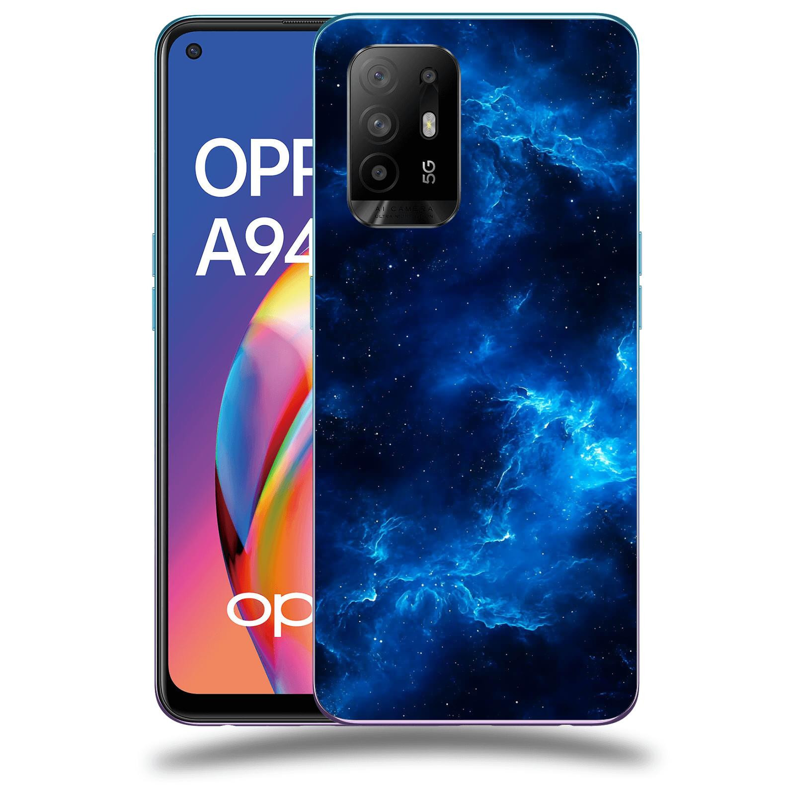 ACOVER Kryt na mobil OPPO A94 5G - Elektrická mlhovina