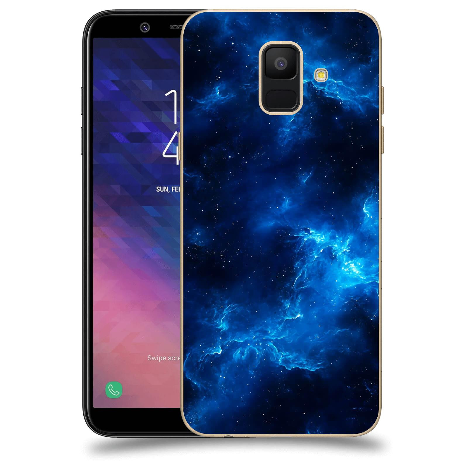 ACOVER Kryt na mobil Samsung Galaxy A6 A600F - Elektrická mlhovina