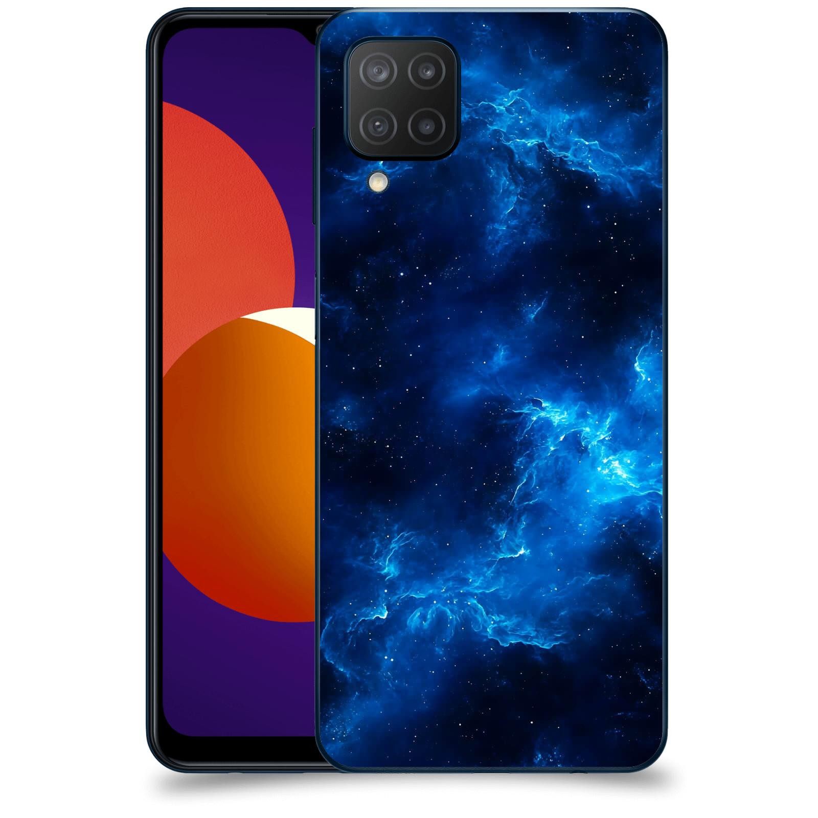 ACOVER Kryt na mobil Samsung Galaxy M12 M127F - Elektrická mlhovina