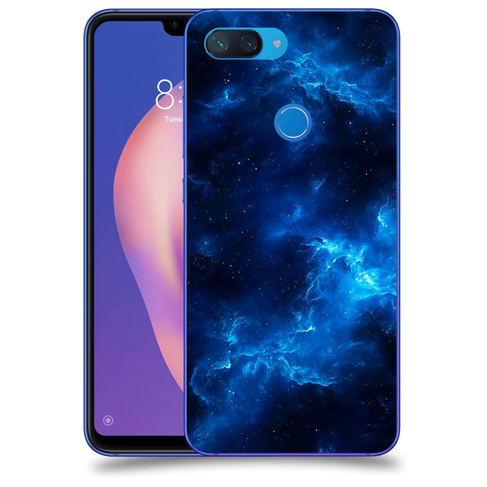 ACOVER Kryt na mobil Xiaomi Mi 8 Lite - Elektrická mlhovina