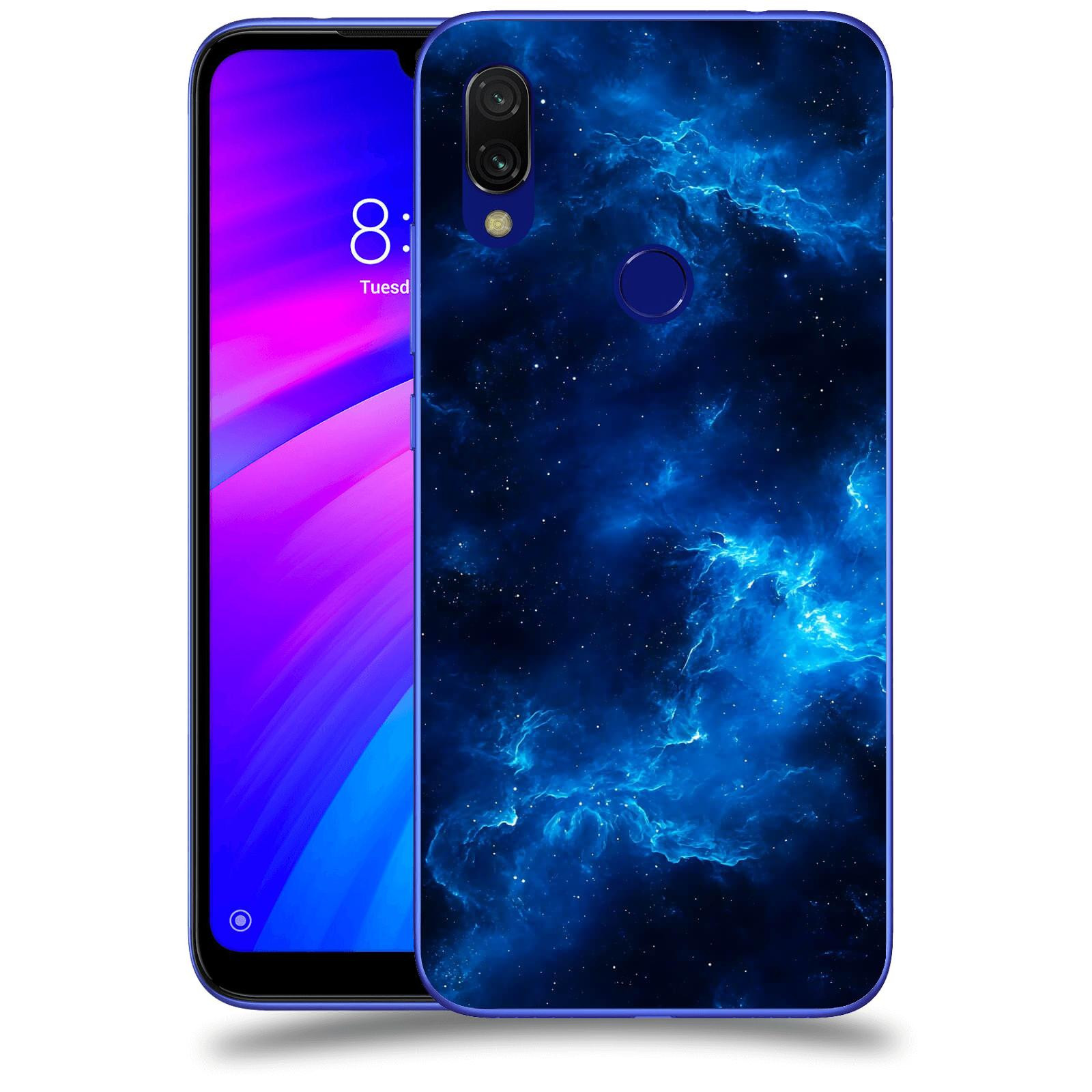 ACOVER Kryt na mobil Xiaomi Redmi 7 - Elektrická mlhovina