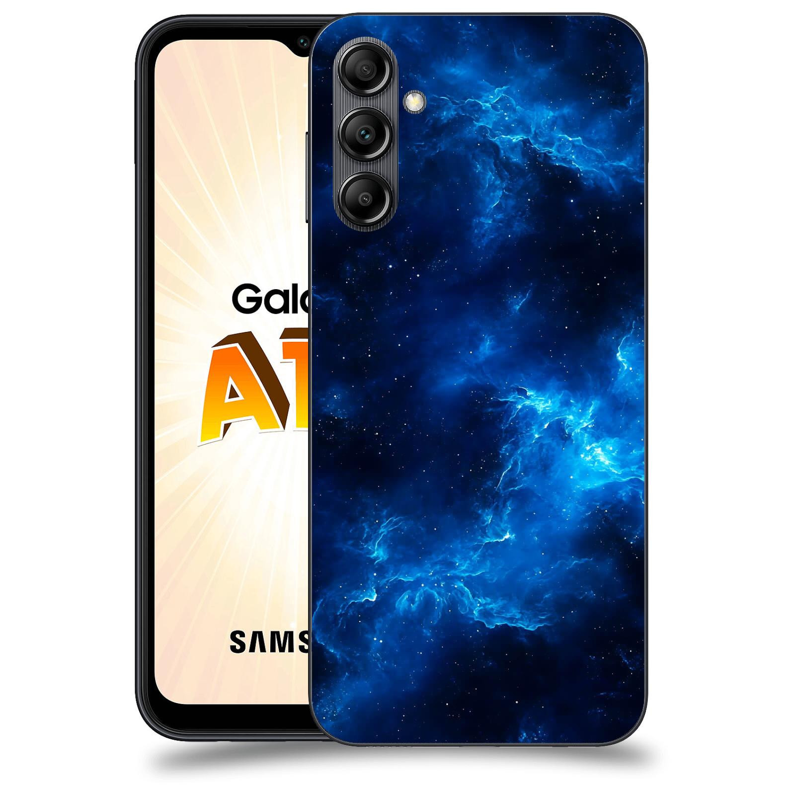 ACOVER Kryt na mobil Samsung Galaxy A14 LTE - Elektrická mlhovina