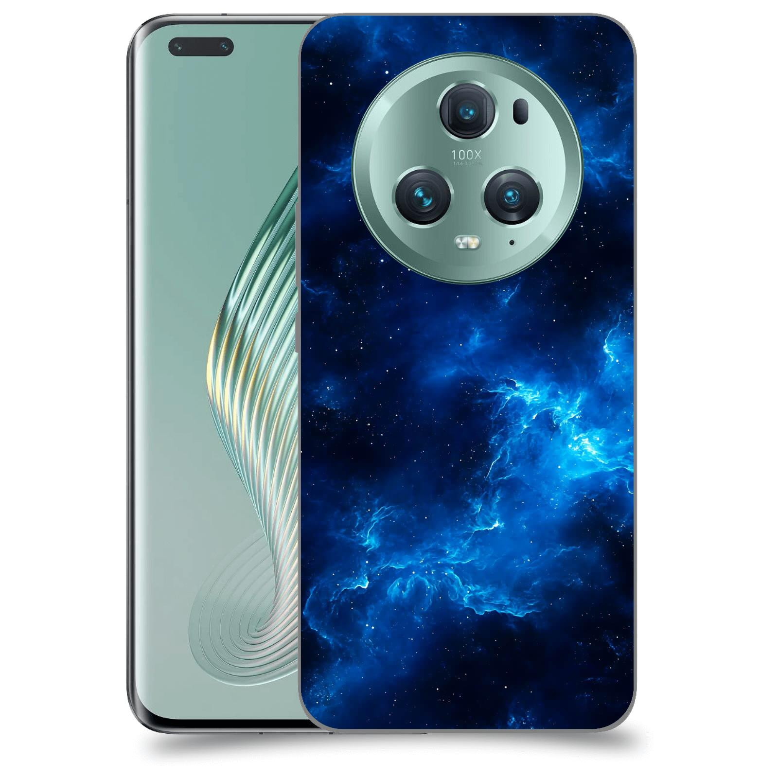 ACOVER Kryt na mobil Honor Magic5 Pro - Elektrická mlhovina