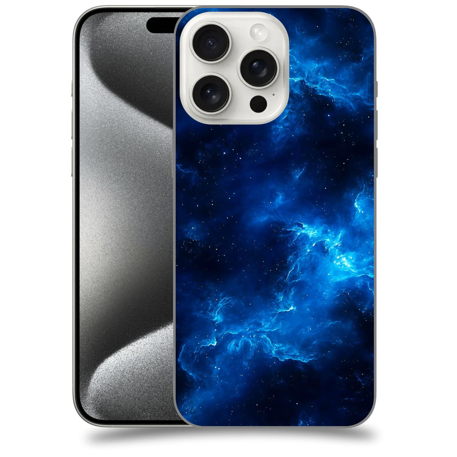 ACOVER Kryt na mobil Apple iPhone 15 pro max - Elektrická mlhovina