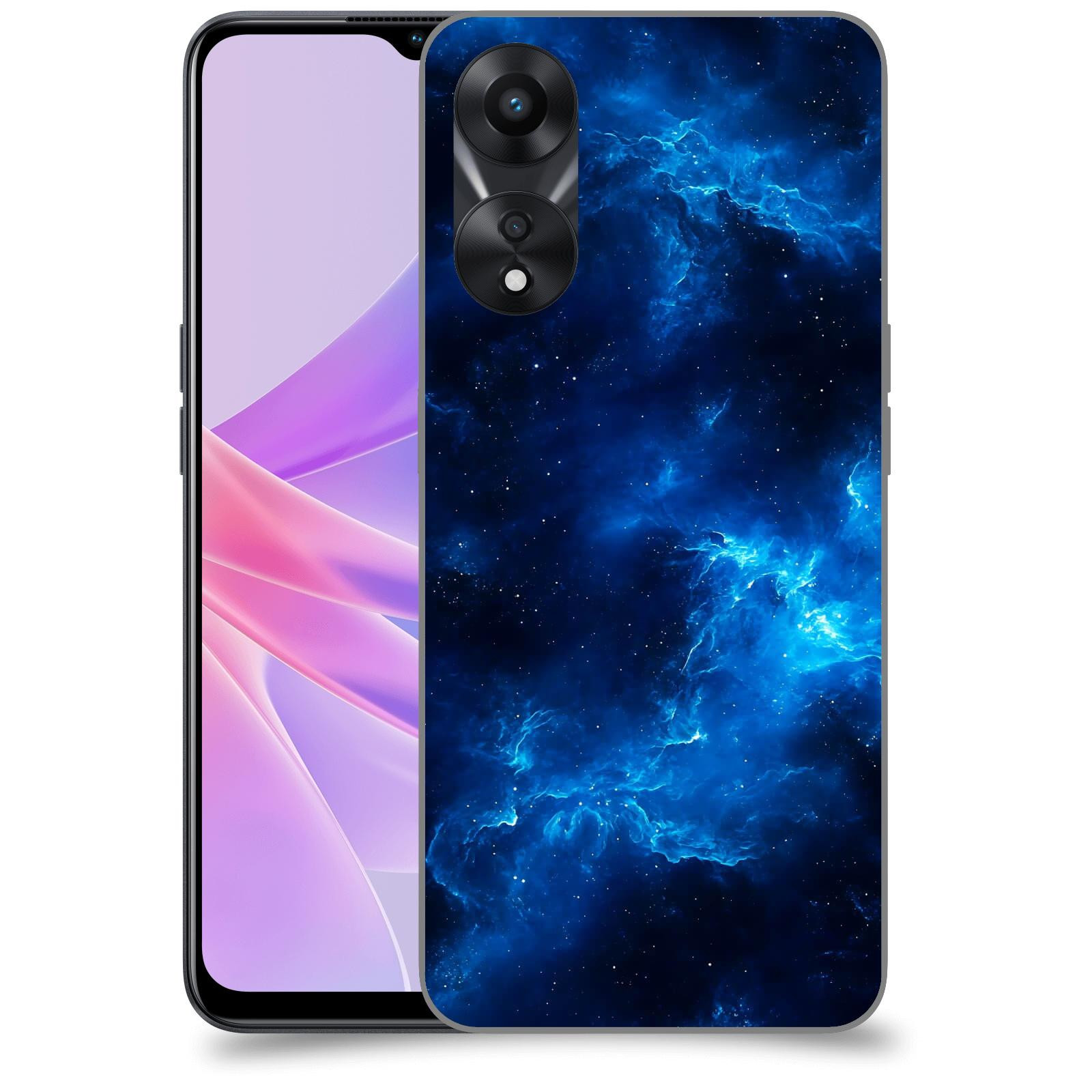 ACOVER Kryt na mobil OPPO A78 5G - Elektrická mlhovina