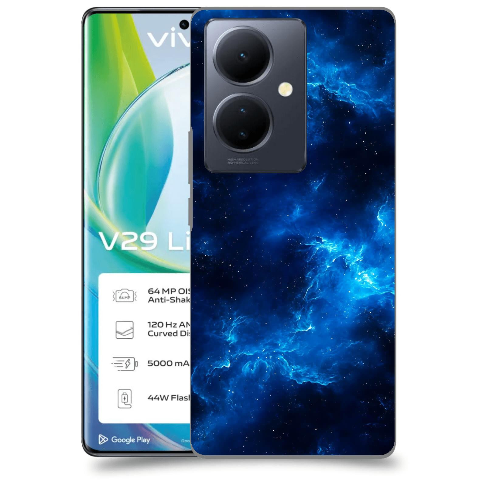 ACOVER Kryt na mobil VIVO V29 Lite 5G - Elektrická mlhovina
