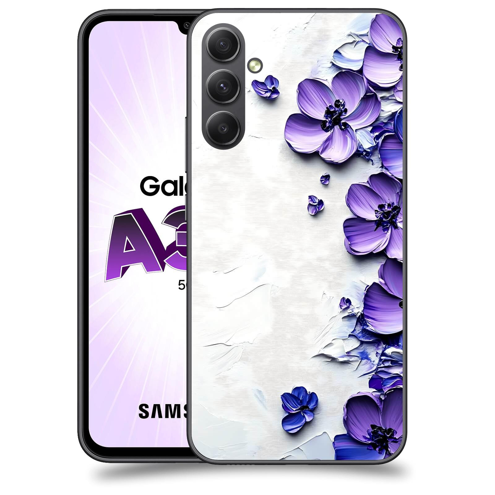 ACOVER Kryt na mobil Samsung Galaxy A34 - Hluboká elegance