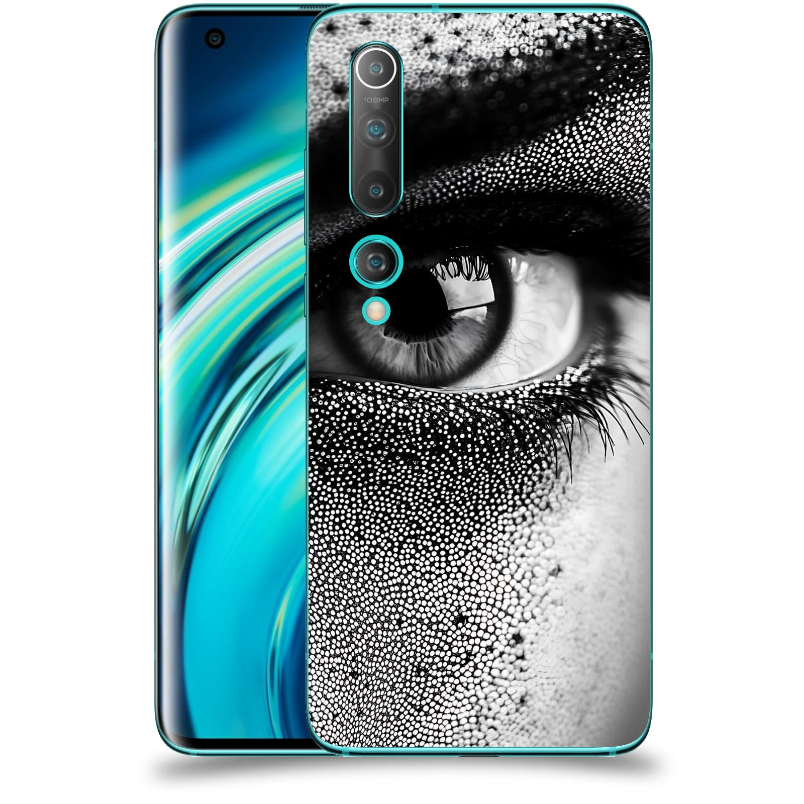 ACOVER Kryt na mobil Xiaomi Mi 10 - Intenzivní pohled