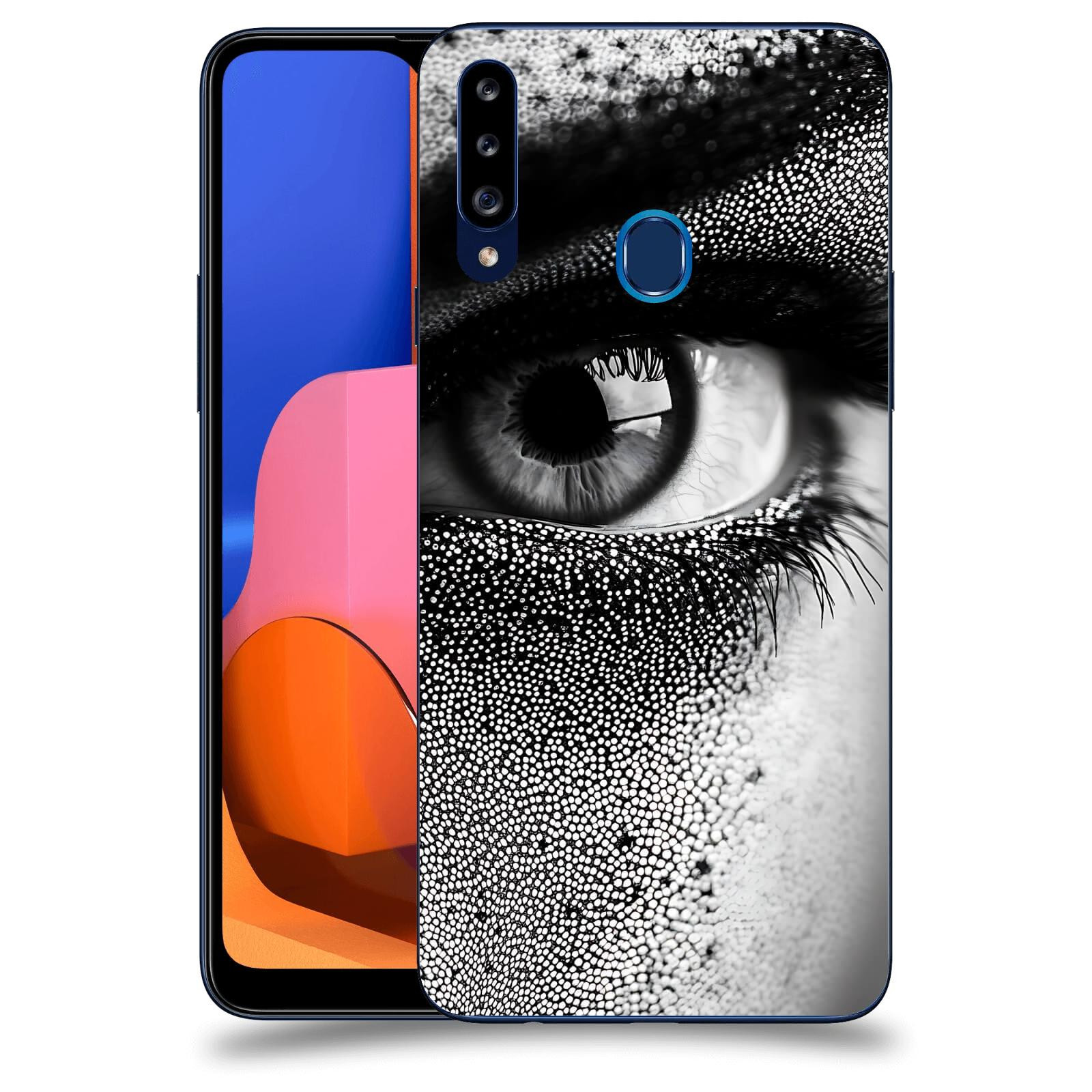 ACOVER Kryt na mobil Samsung Galaxy A20s - Intenzivní pohled