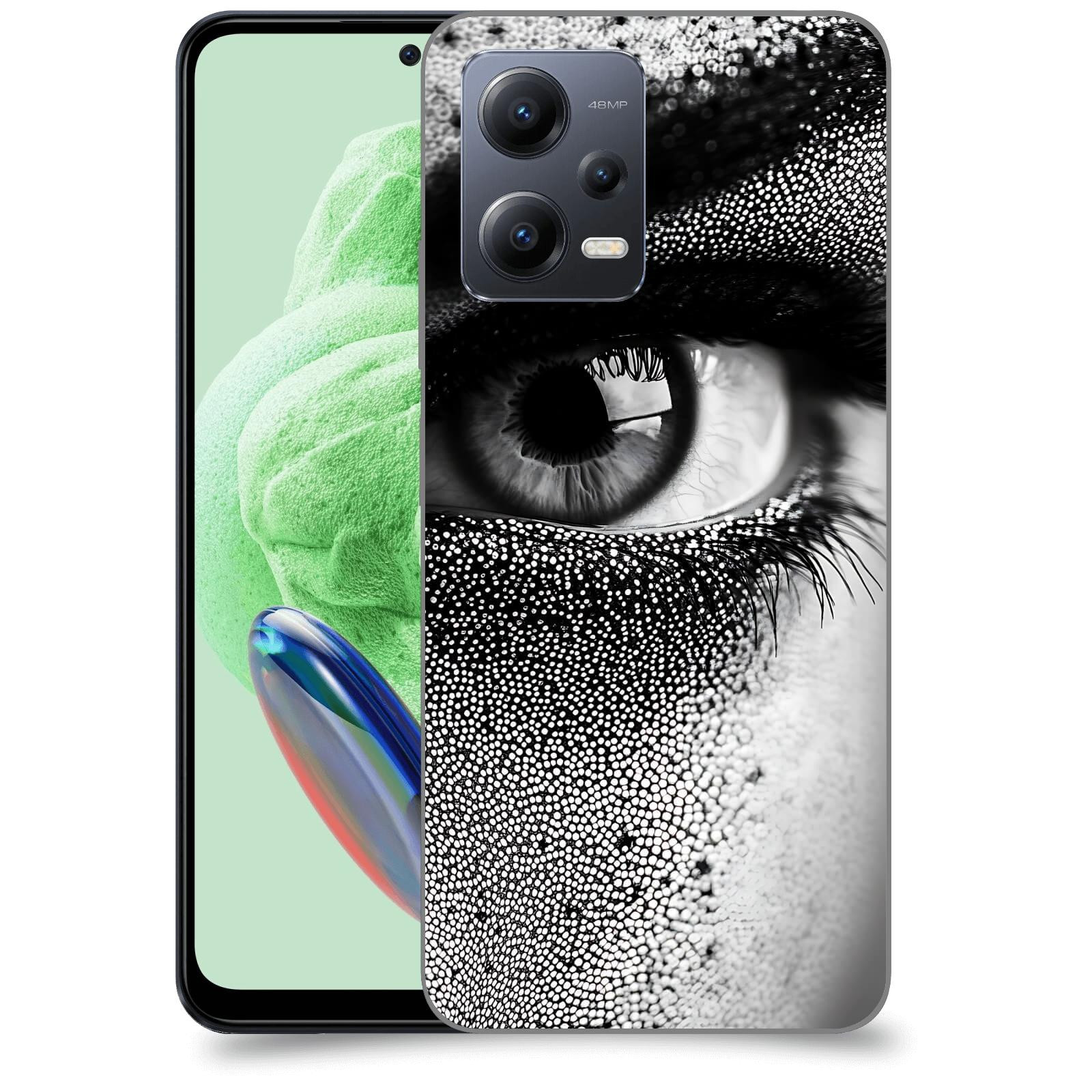 ACOVER Kryt na mobil Xiaomi Redmi Note 12 5G - Intenzivní pohled
