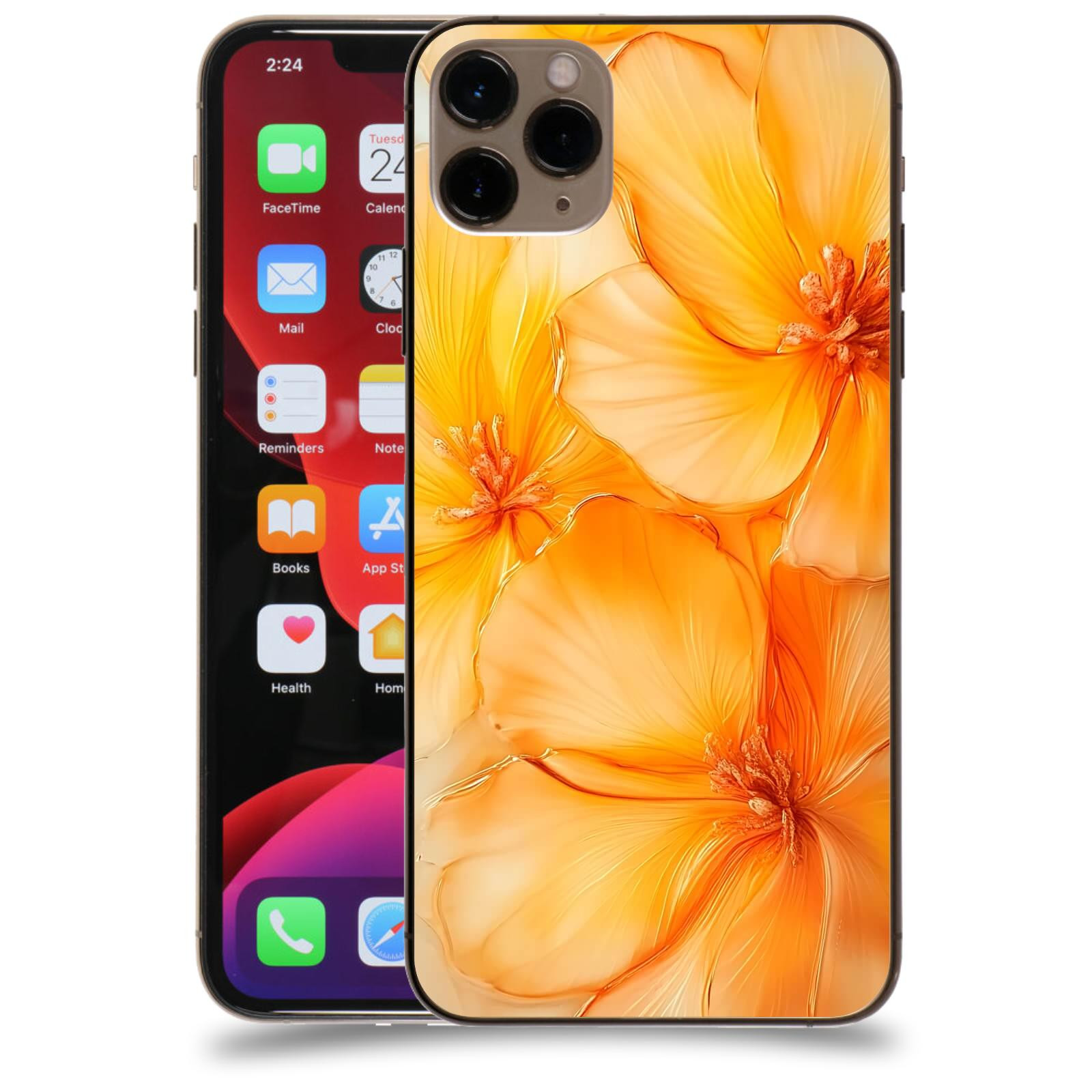 ACOVER Kryt na mobil Apple iPhone 11 Pro Max - Jantarová něžnost