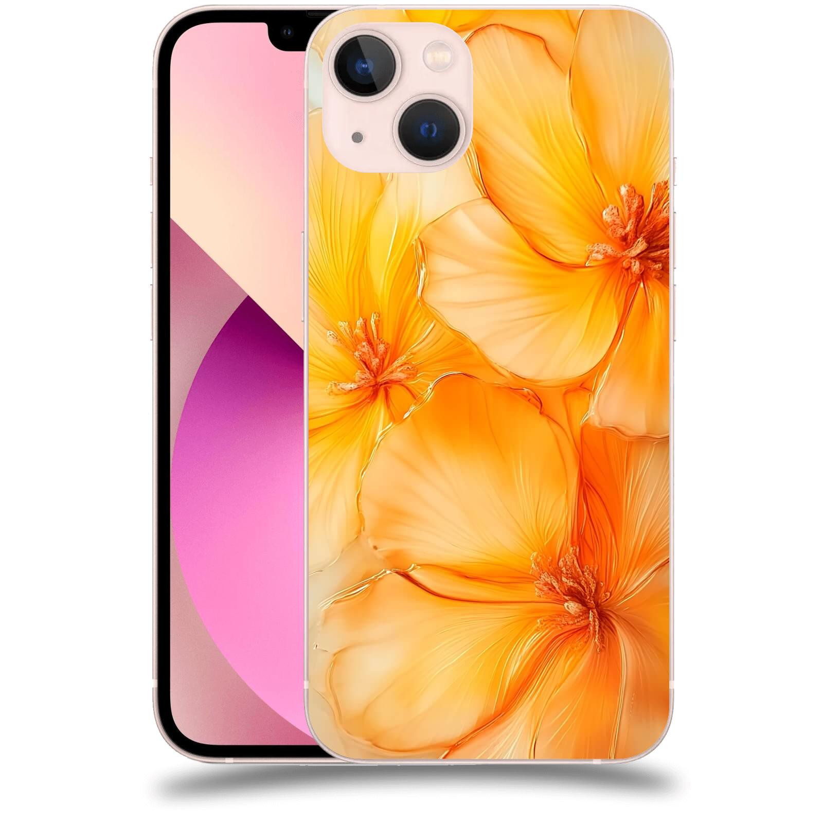 ACOVER Kryt na mobil Apple iPhone 13 - Jantarová něžnost