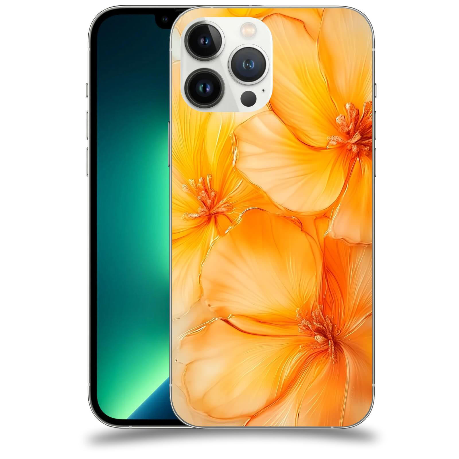 ACOVER Kryt na mobil Apple iPhone 13 Pro Max - Jantarová něžnost