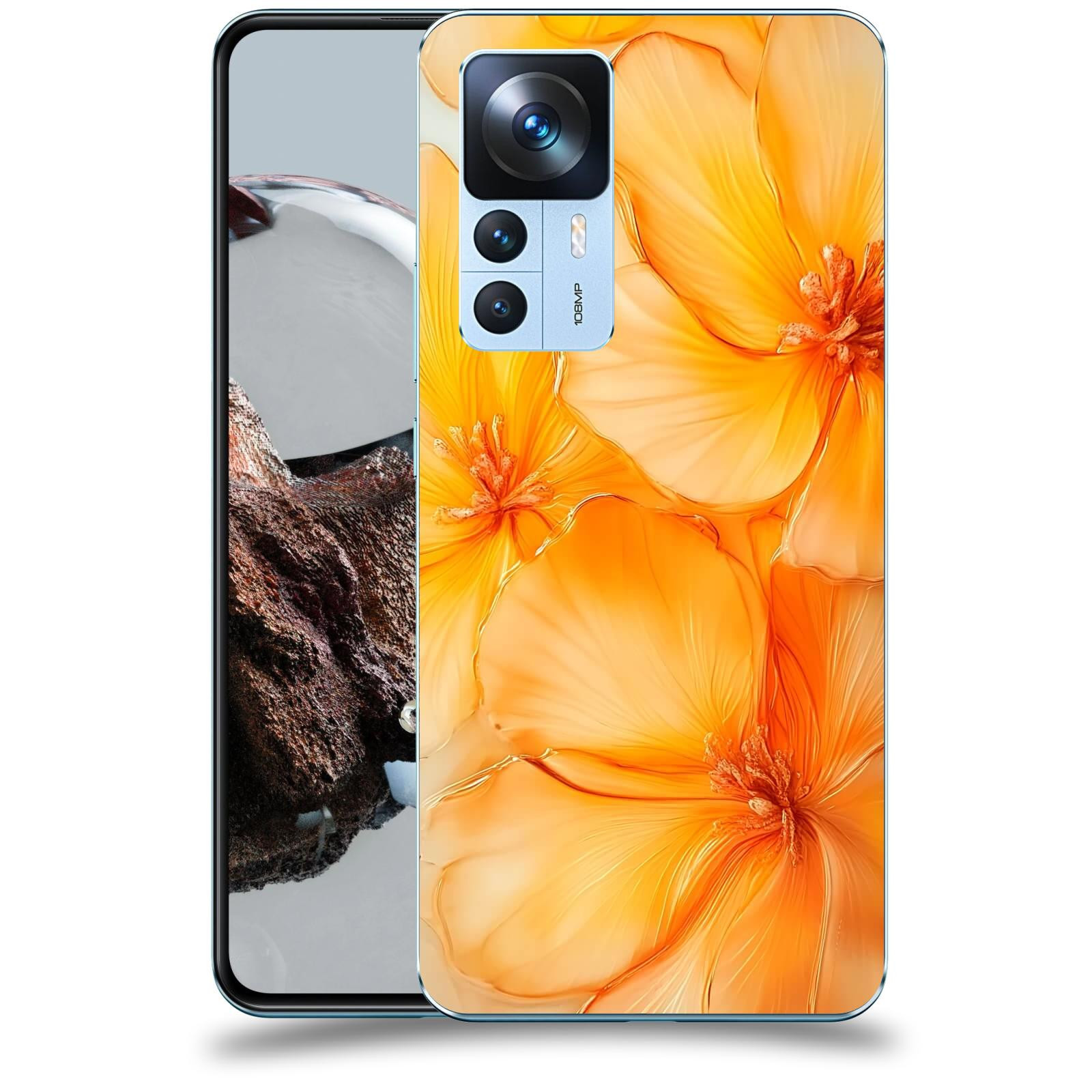 ACOVER Kryt na mobil Xiaomi 12T - Jantarová něžnost