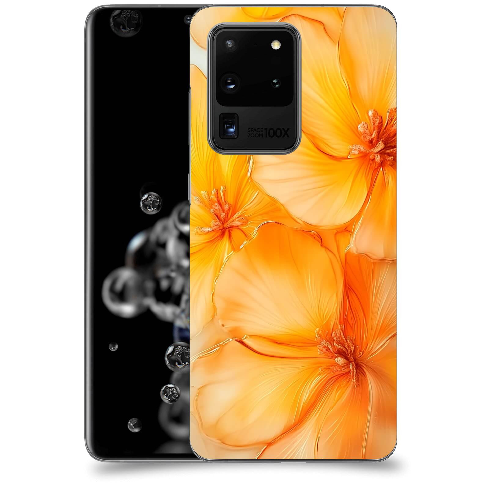 ACOVER Kryt na mobil Samsung Galaxy S20 Ultra 5G G988F - Jantarová něžnost
