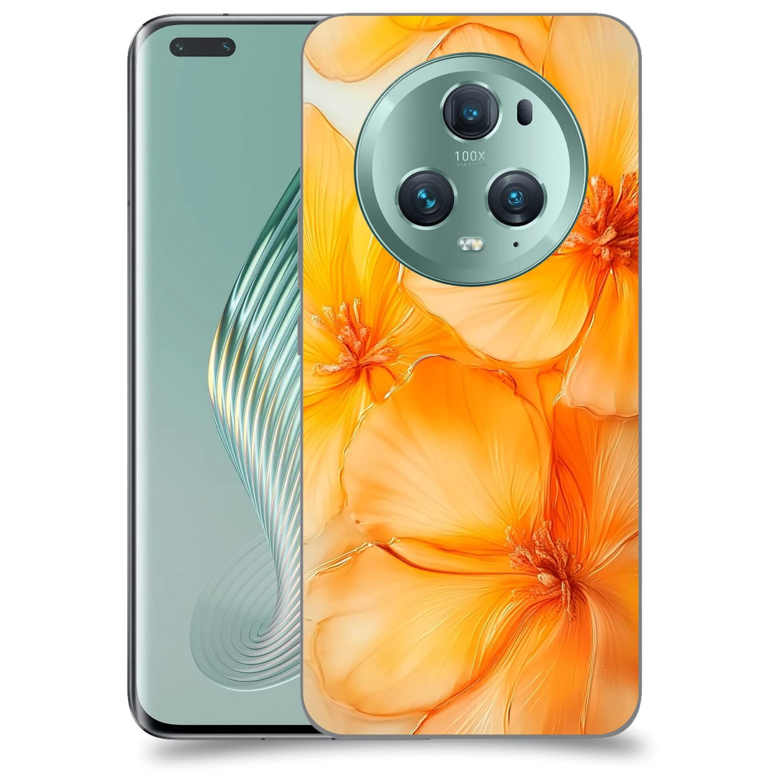 ACOVER Kryt na mobil Honor Magic5 Pro - Jantarová něžnost