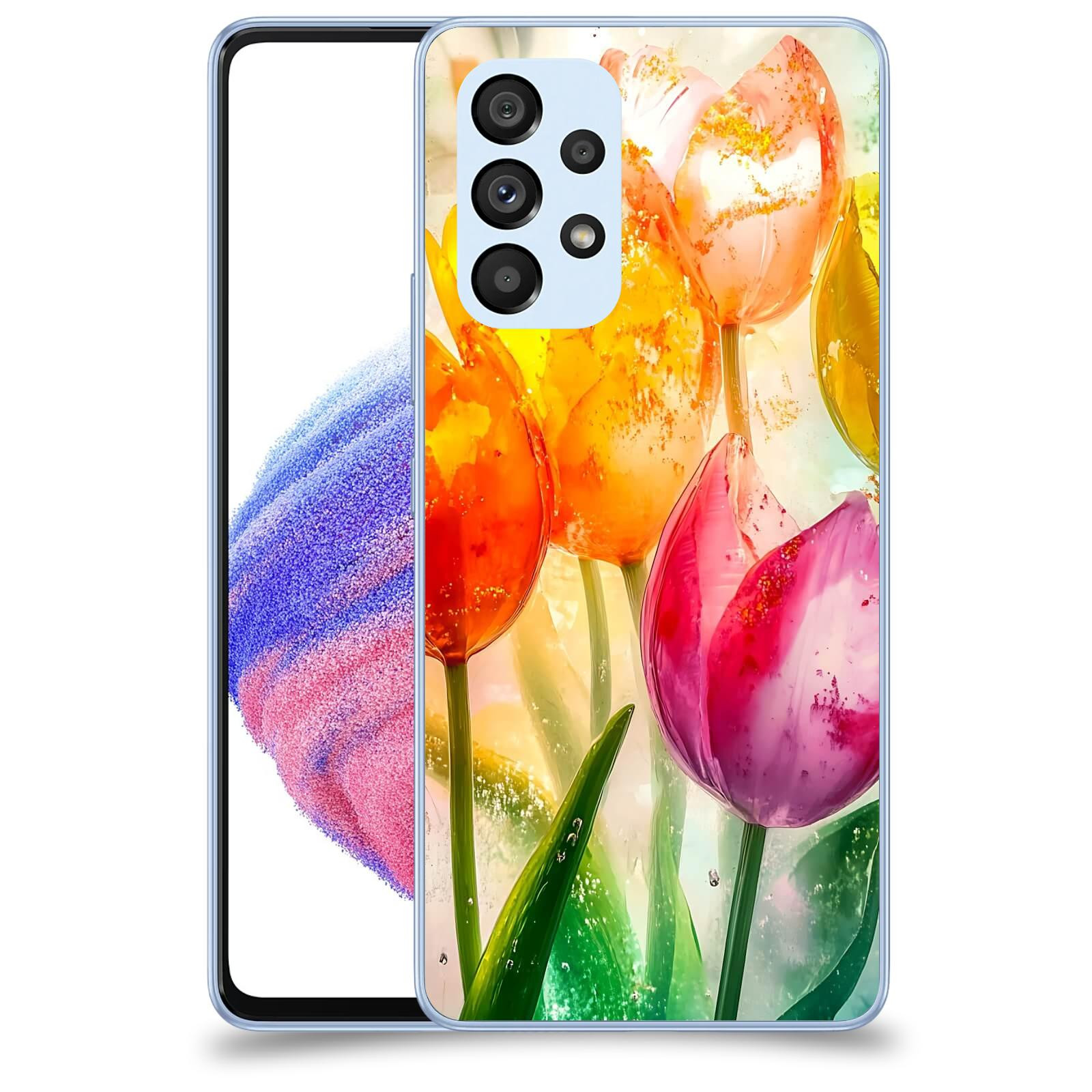 ACOVER Kryt na mobil Samsung Galaxy A32 5G A326B - Jarní vášeň