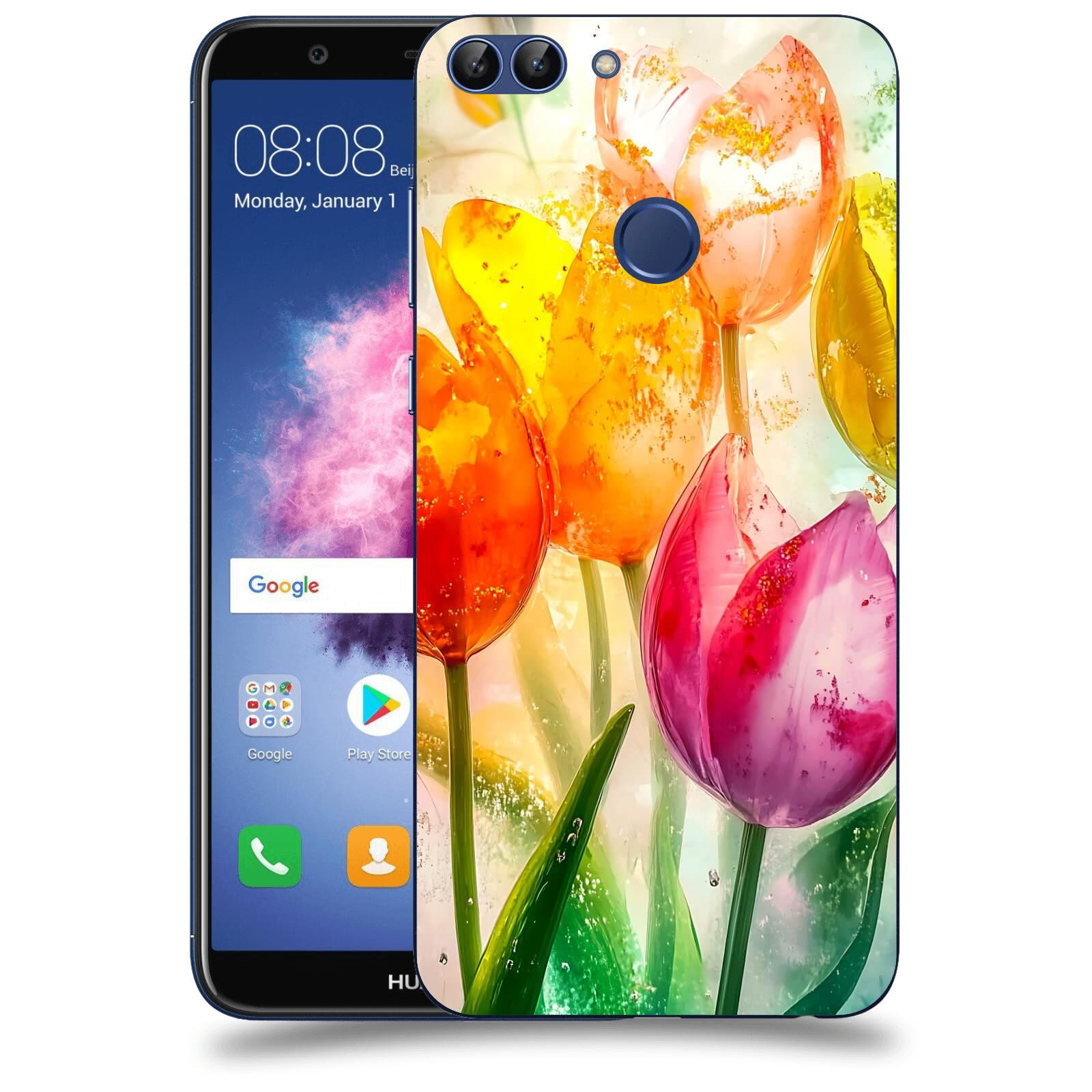 ACOVER Kryt na mobil Huawei P Smart - Jarní vášeň