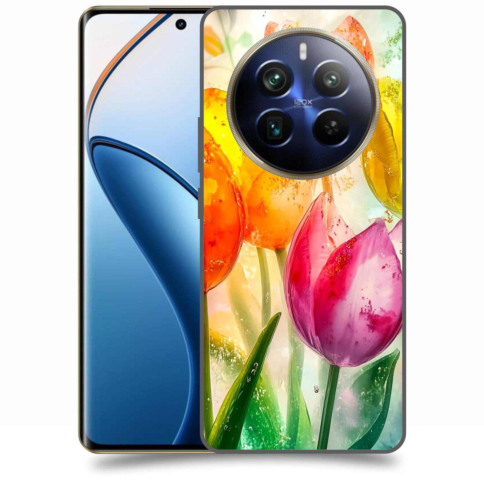 ACOVER Kryt na mobil Realme 12 pro+ 5g - Jarní vášeň