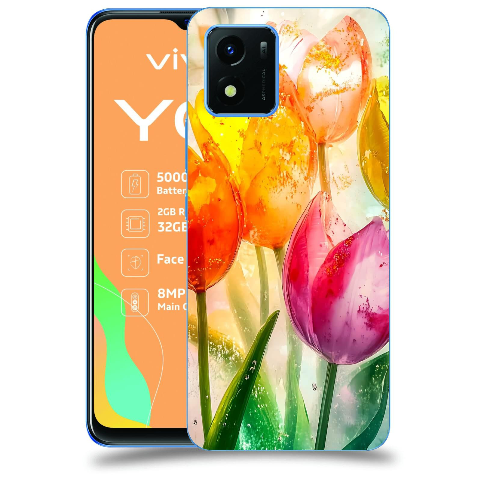 ACOVER Kryt na mobil Vivo Y01 - Jarní vášeň