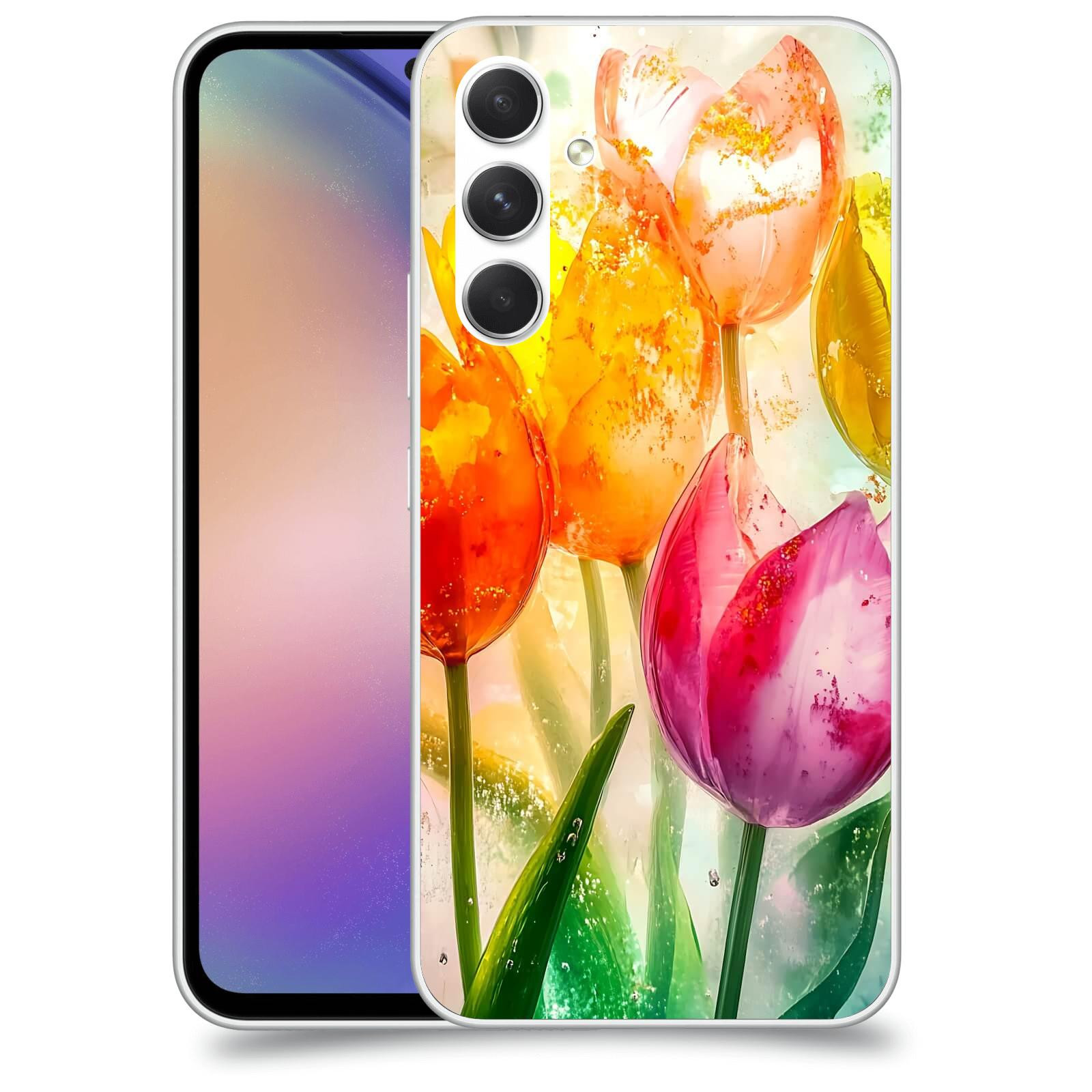 ACOVER Kryt na mobil Samsung Galaxy M54 5G - Jarní vášeň