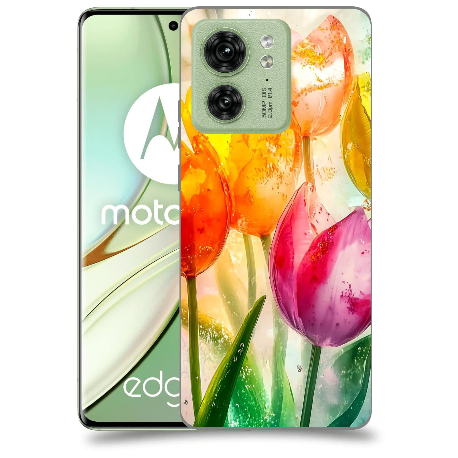 ACOVER Kryt na mobil Motorola EDGE 40 5G - Jarní vášeň