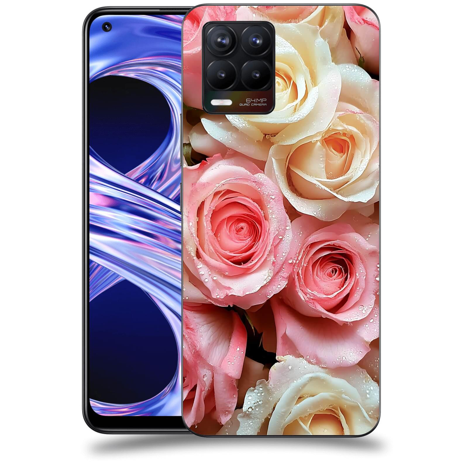 ACOVER Kryt na mobil Realme 8 - Jemná vášeň