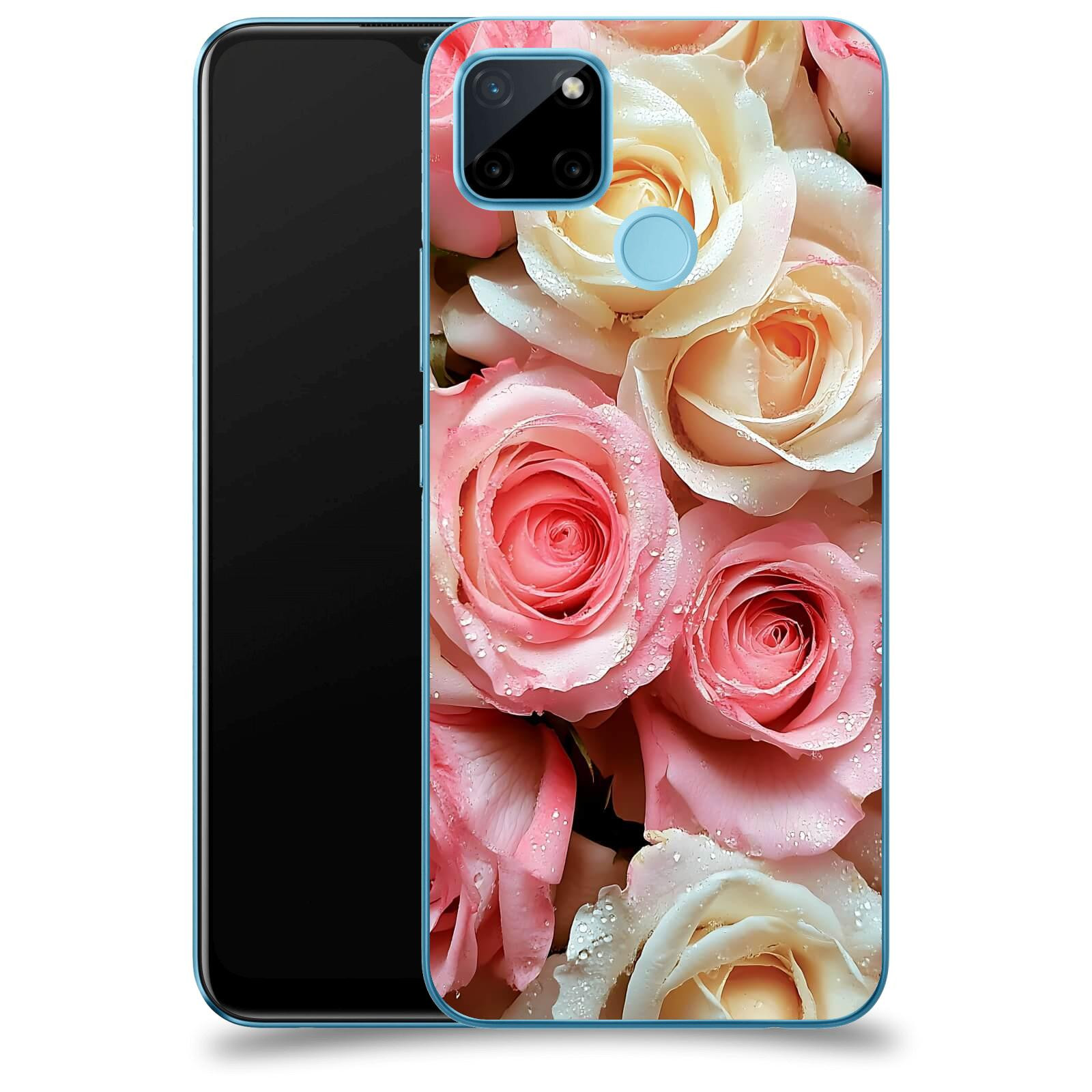 ACOVER Kryt na mobil Realme C21Y - Jemná vášeň