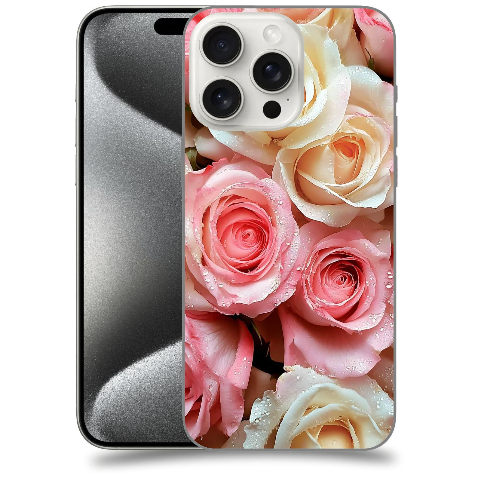 ACOVER Kryt na mobil Apple iPhone 15 pro max - Jemná vášeň