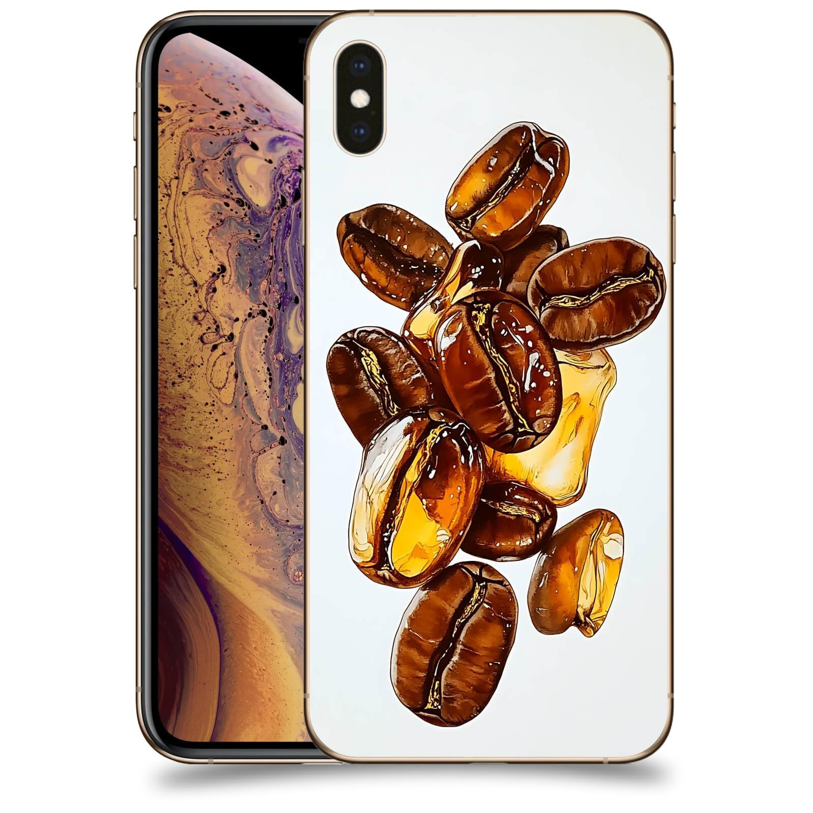 ACOVER Kryt na mobil Apple iPhone XS Max - Karamelová energie