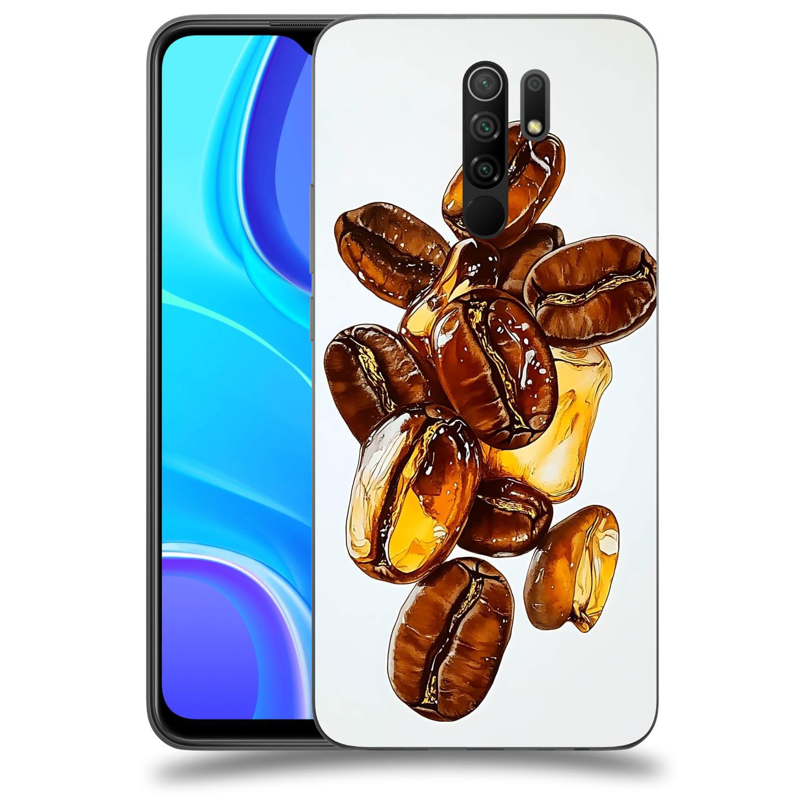 ACOVER Kryt na mobil Xiaomi Redmi 9 - Karamelová energie