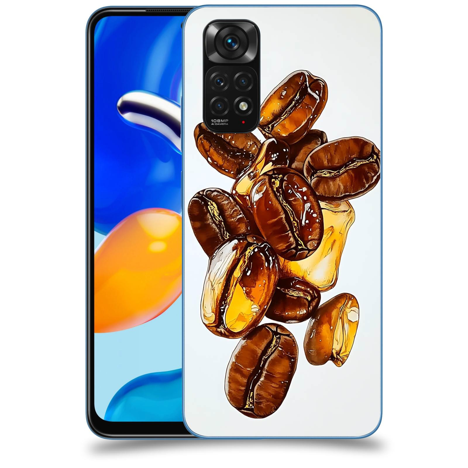 ACOVER Kryt na mobil Xiaomi Redmi Note 11S - Karamelová energie