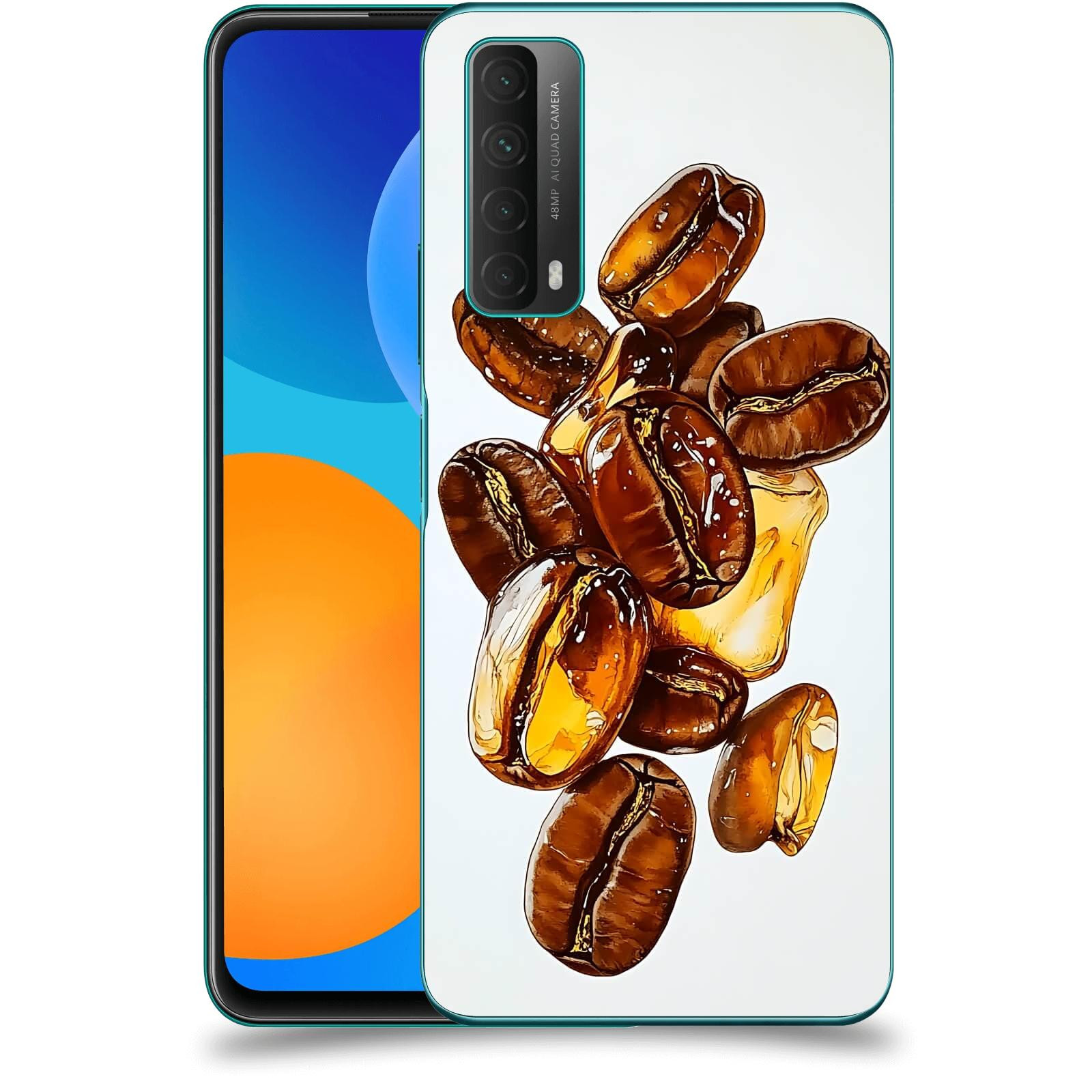 ACOVER Kryt na mobil Huawei P Smart 2021 - Karamelová energie