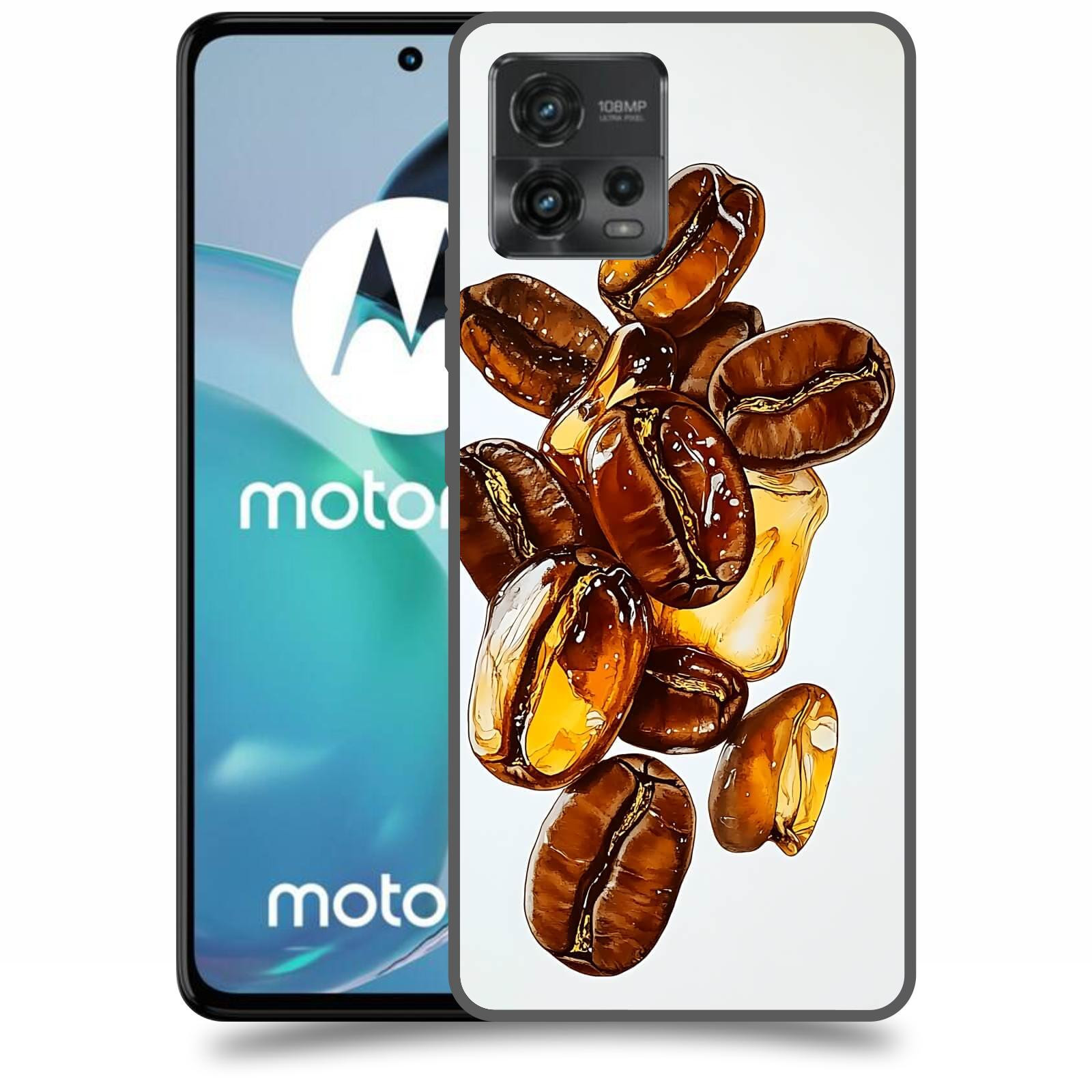 ACOVER Kryt na mobil Motorola Moto G72 - Karamelová energie