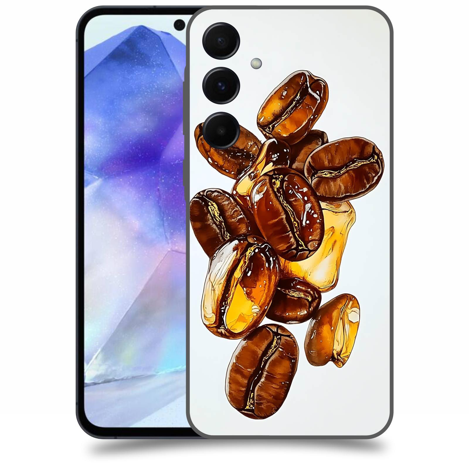 ACOVER Kryt na mobil Samsung Galaxy A55 5G - Karamelová energie
