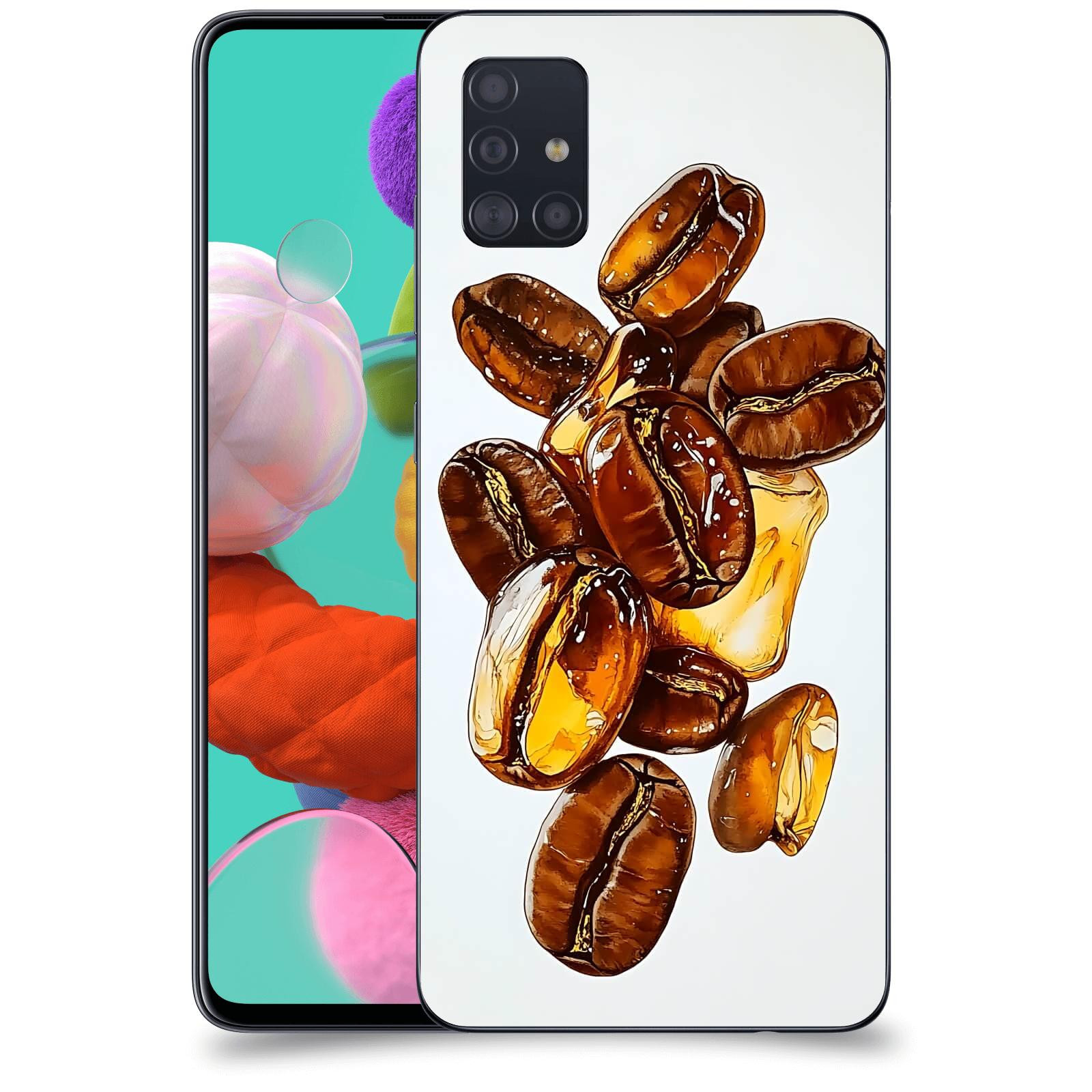 ACOVER Kryt na mobil Samsung Galaxy A51 A515F - Karamelová energie