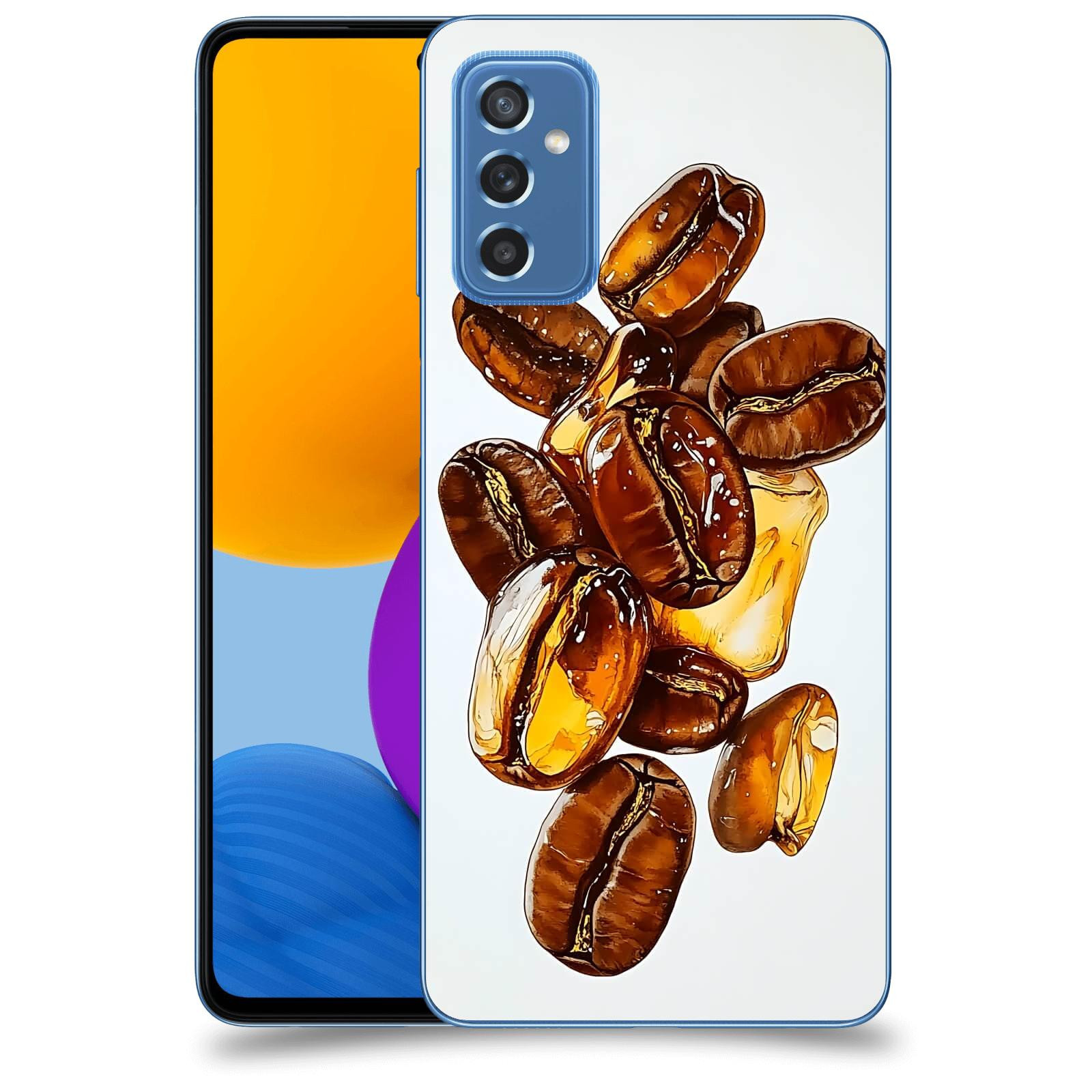 ACOVER Kryt na mobil Samsung Galaxy M52 5G - Karamelová energie