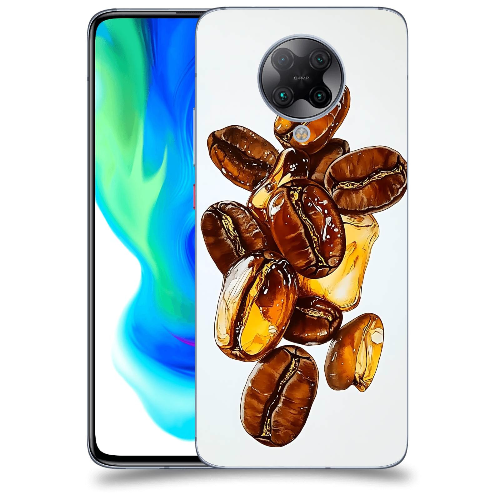 ACOVER Kryt na mobil Xiaomi Poco F2 Pro - Karamelová energie