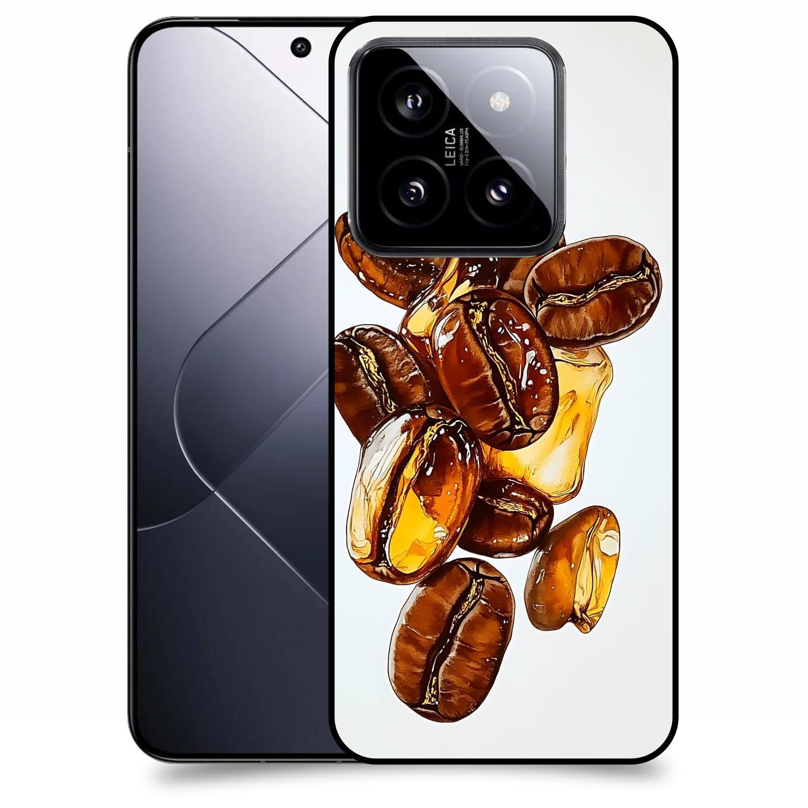 ACOVER Kryt na mobil Xiaomi 14 - Karamelová energie