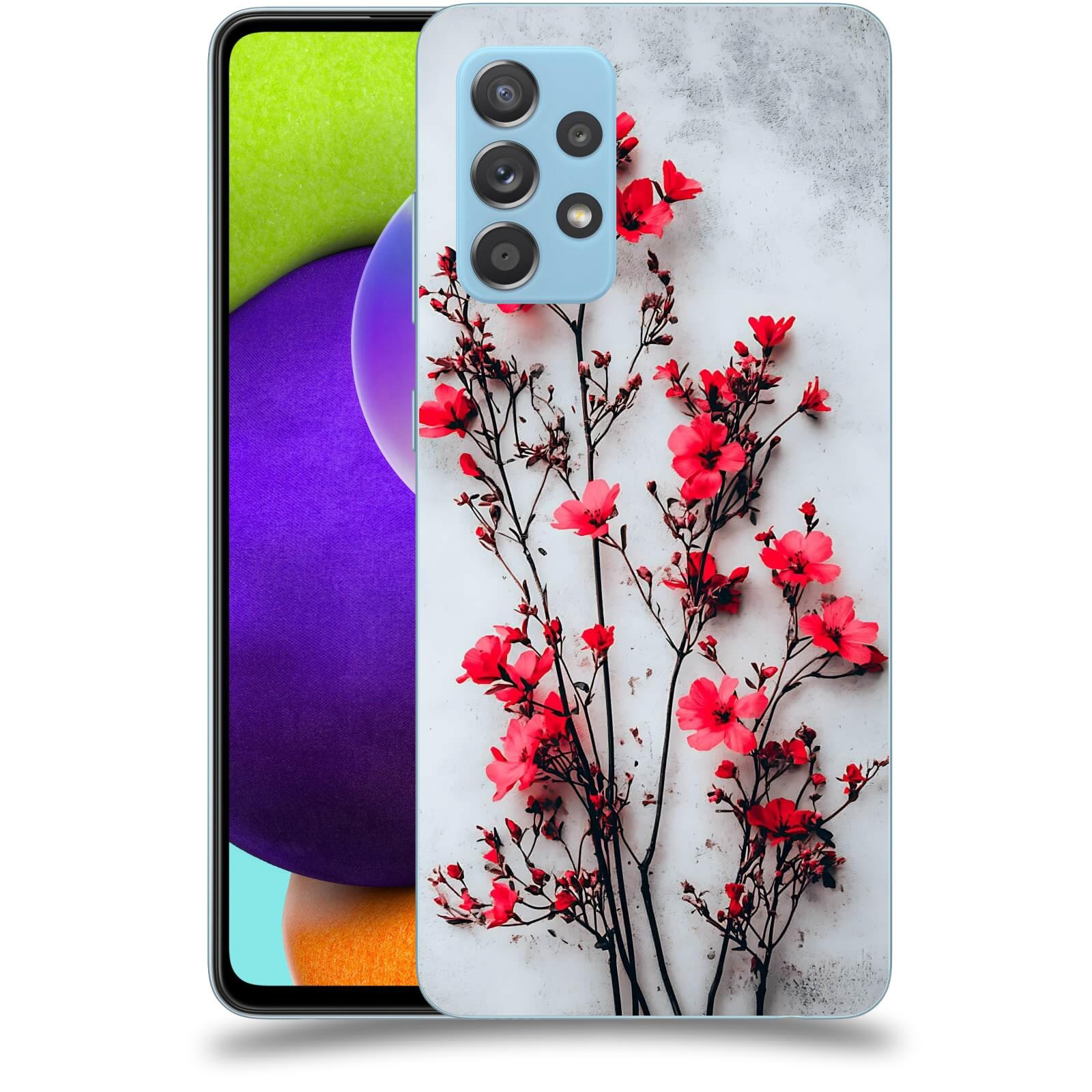 ACOVER Kryt na mobil Samsung Galaxy A52 A525F - Kontrastní elegance